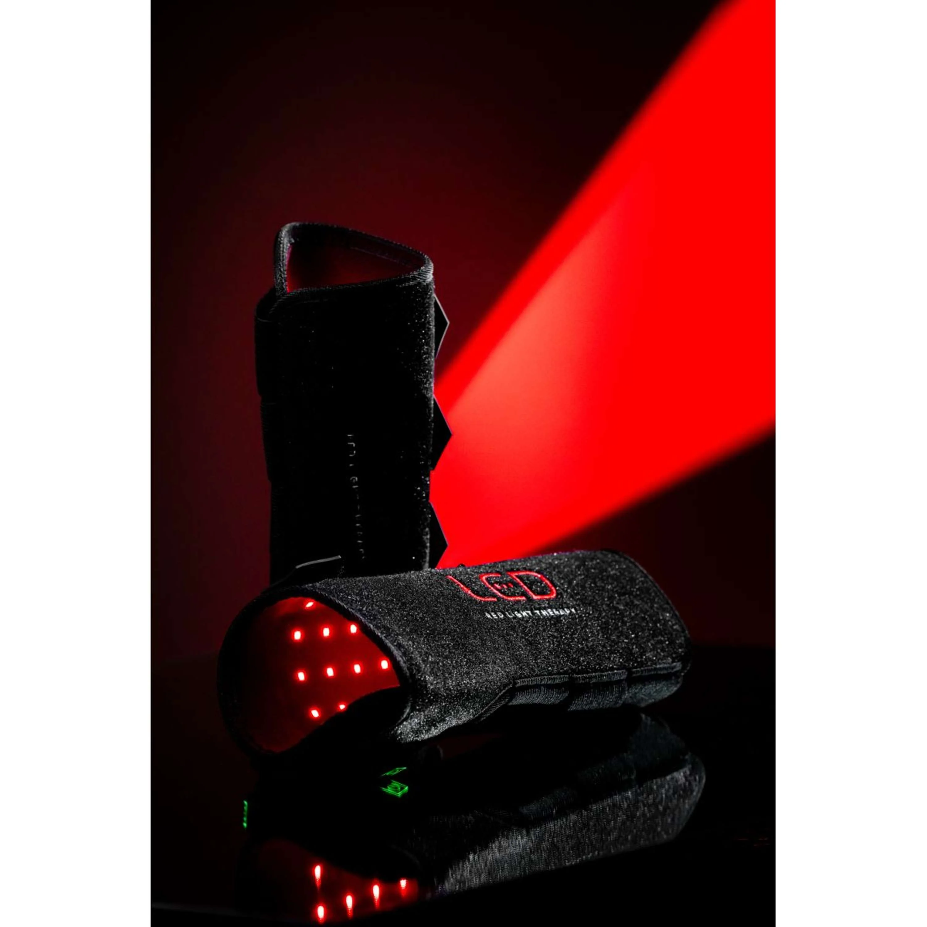 Horseware Leg Wraps LED Red Light Therapy Pair Nero - Image 5