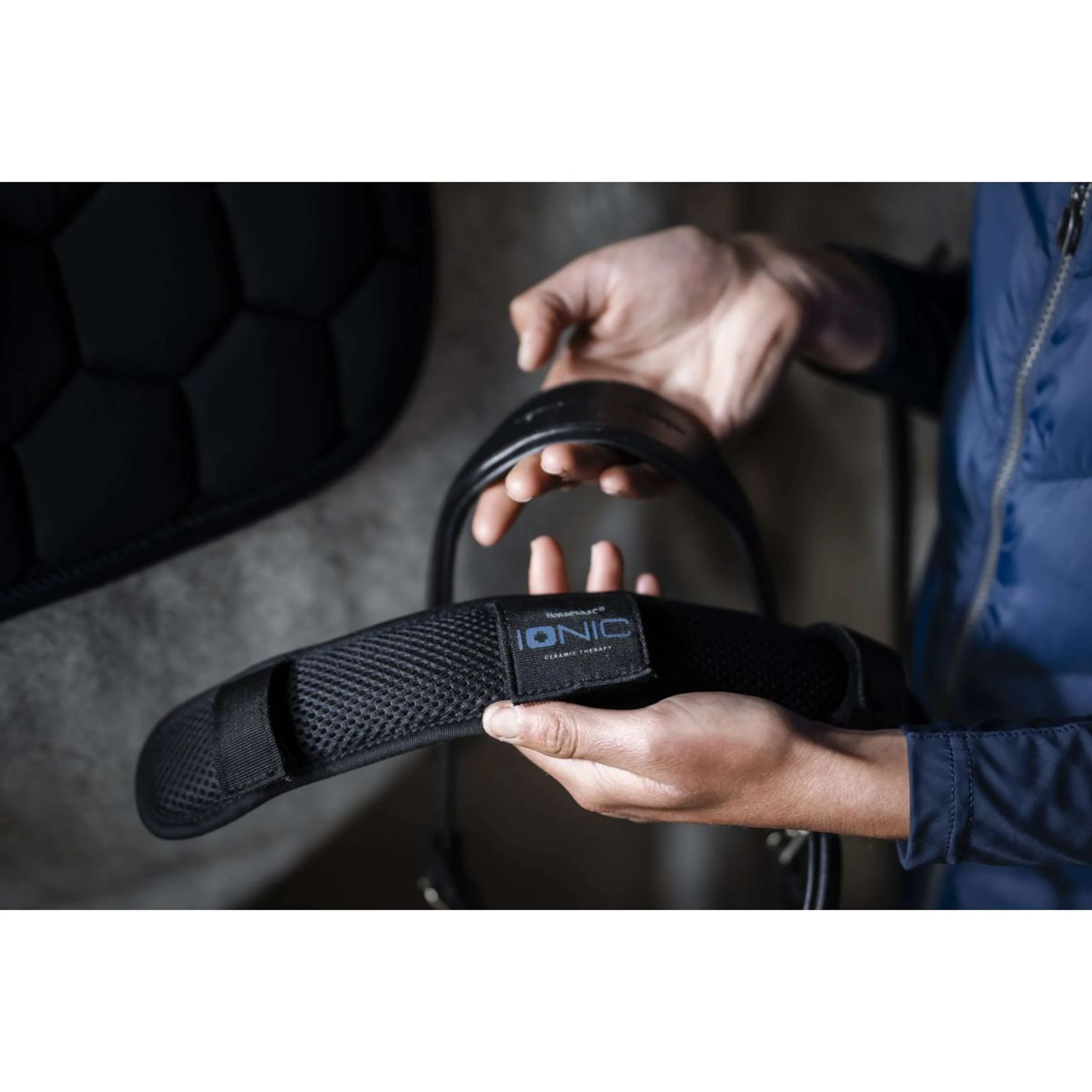 Horseware Proteggi Briglia Ionic Nero - Image 4