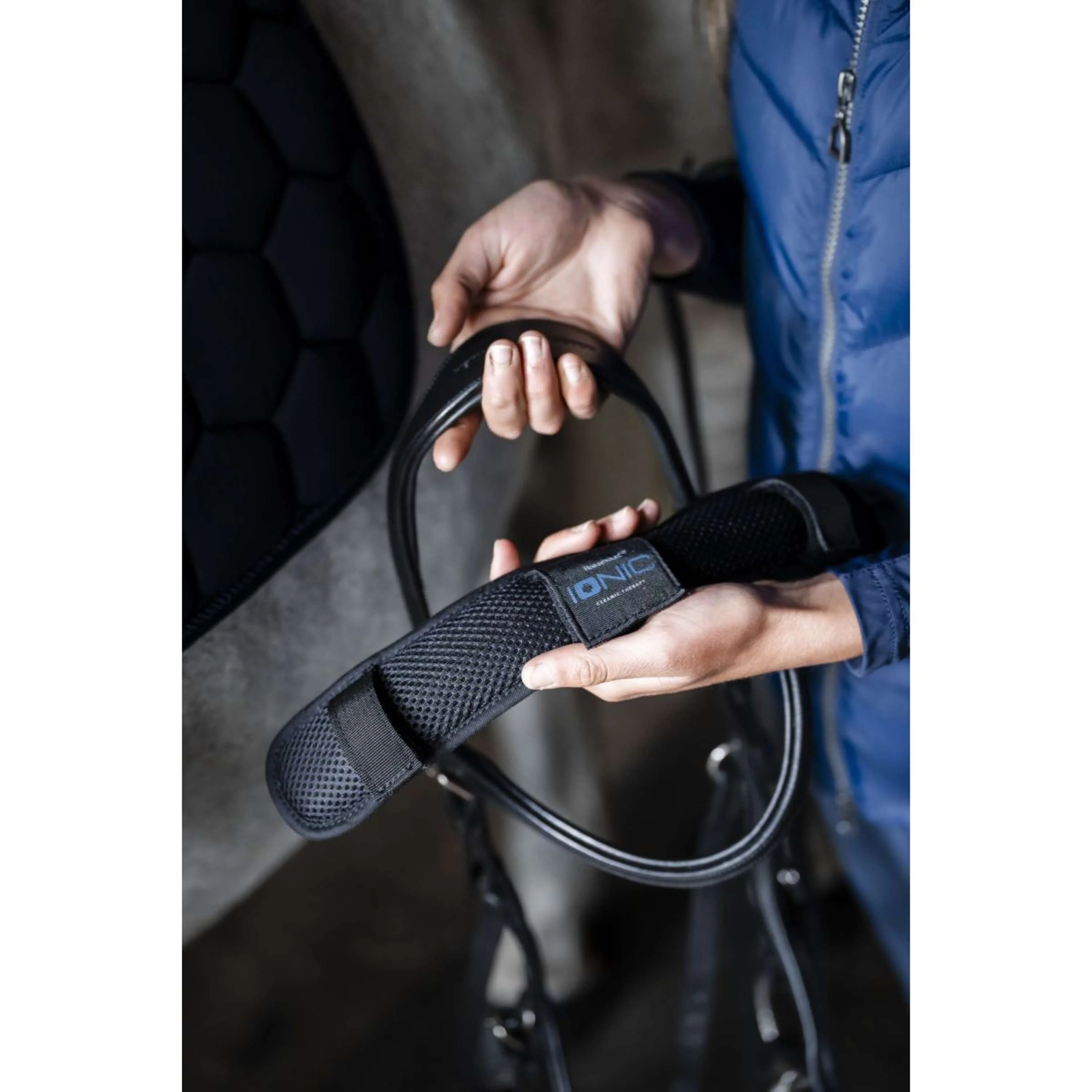 Horseware Proteggi Briglia Ionic Nero - Image 5