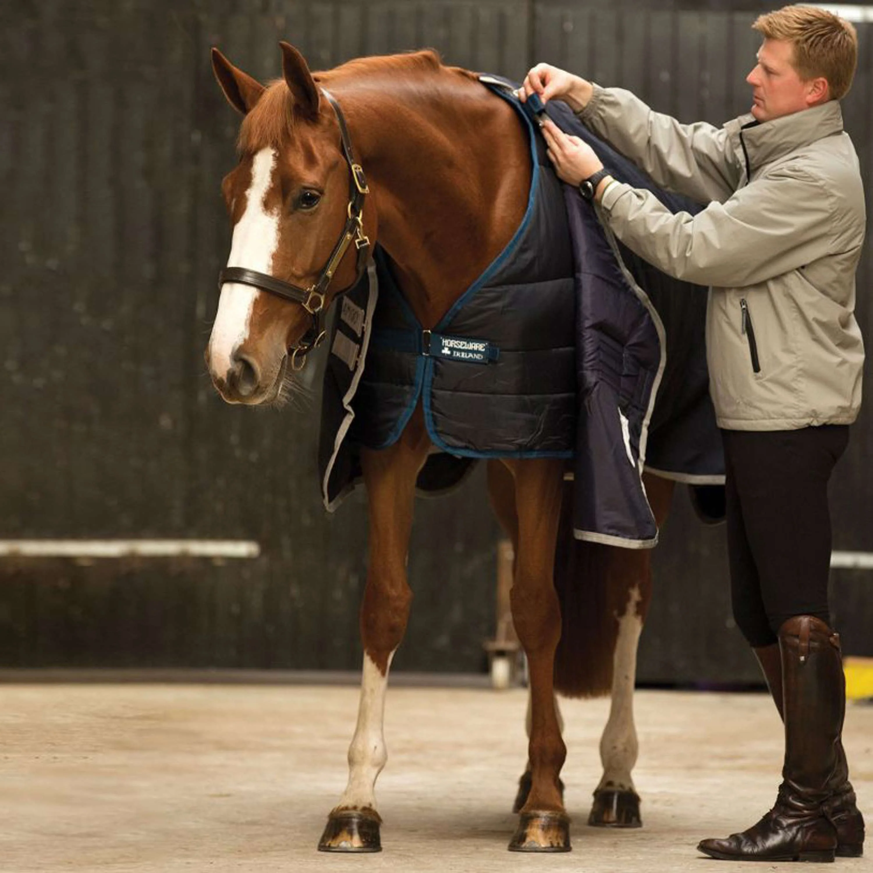 Horseware Liner 400g Navy - Image 3