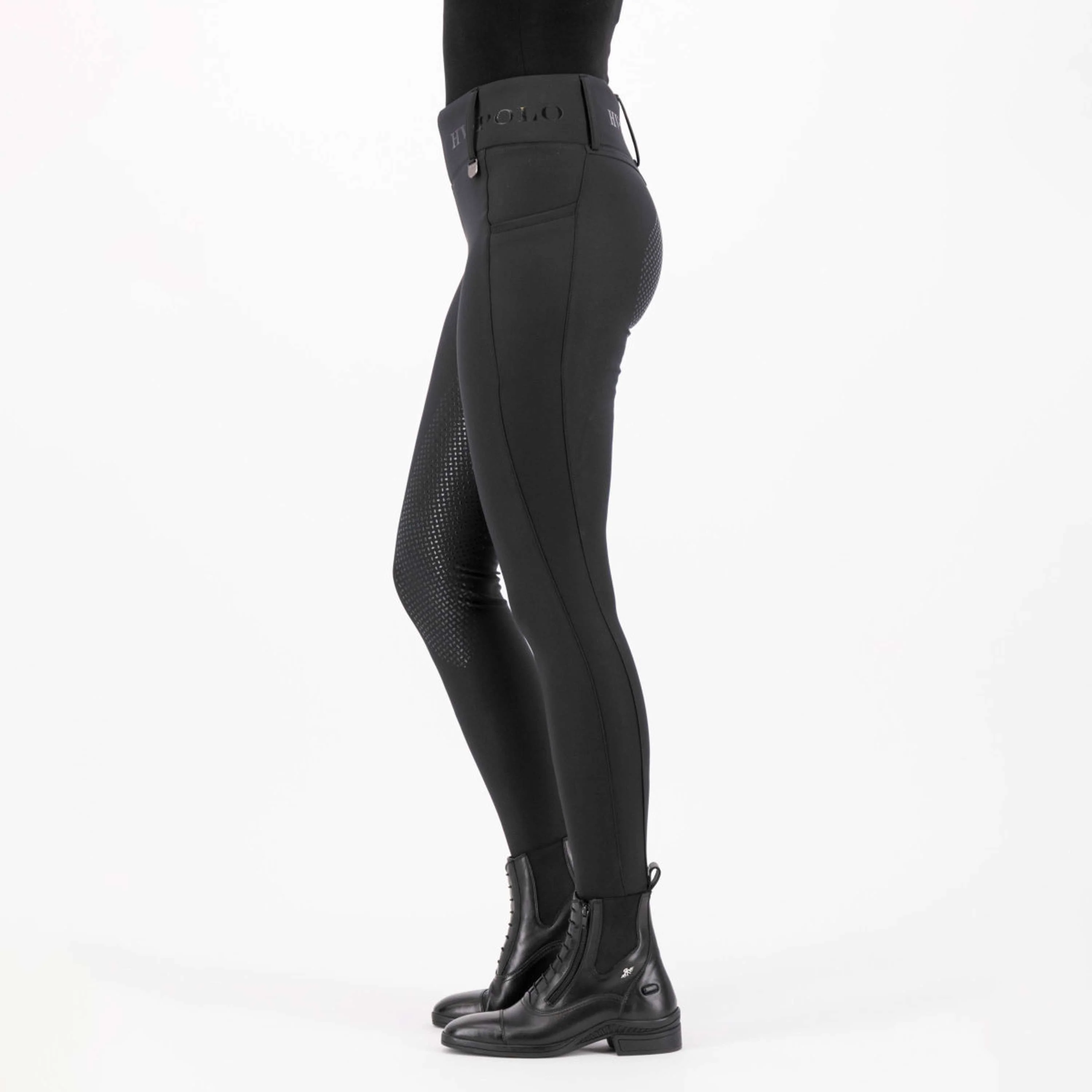 HV Polo Leggings da Equitazione HVPFavourite Full Grip Nero - Image 5