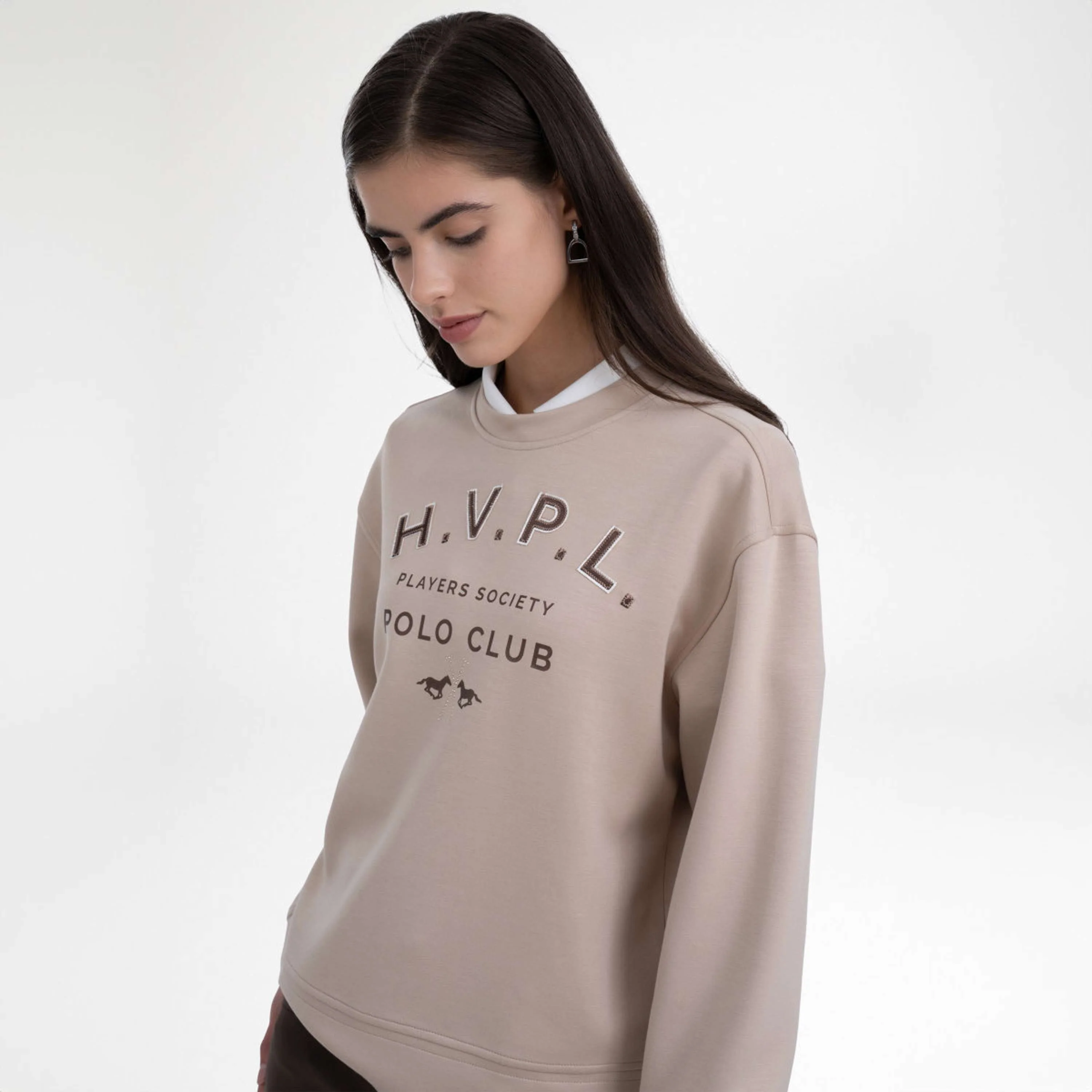 HV Polo Maglione HVPJanice Champagne - Image 4