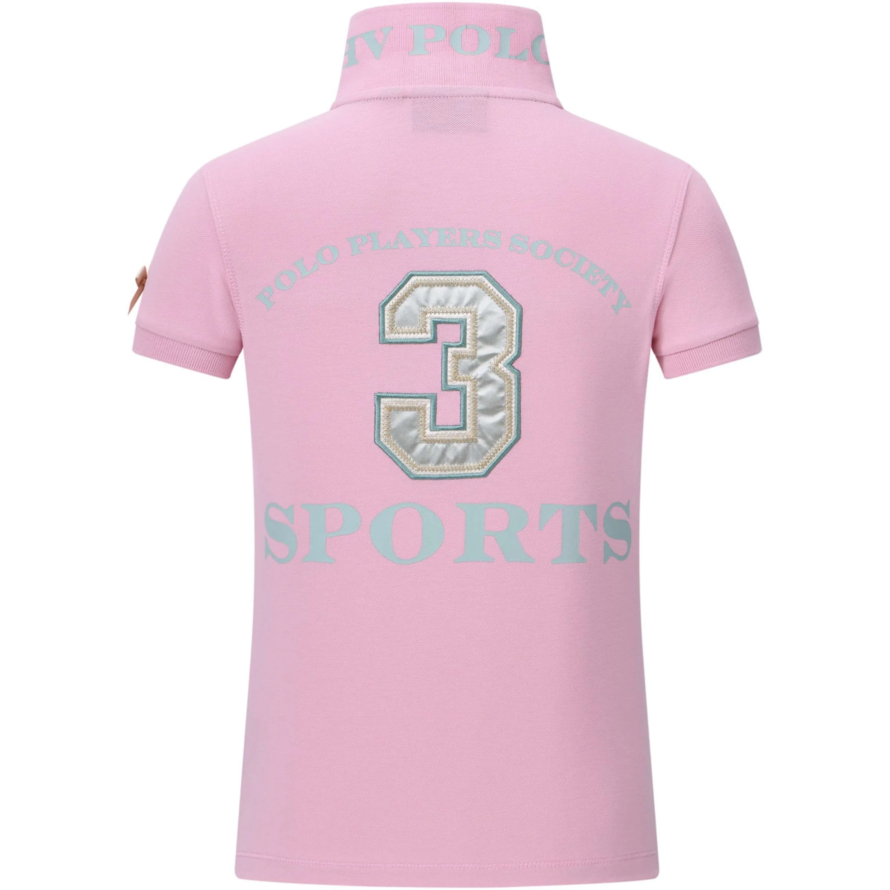 HV Polo Polo Shirt Favouritas EQ Kids Pretty Pink - Image 3