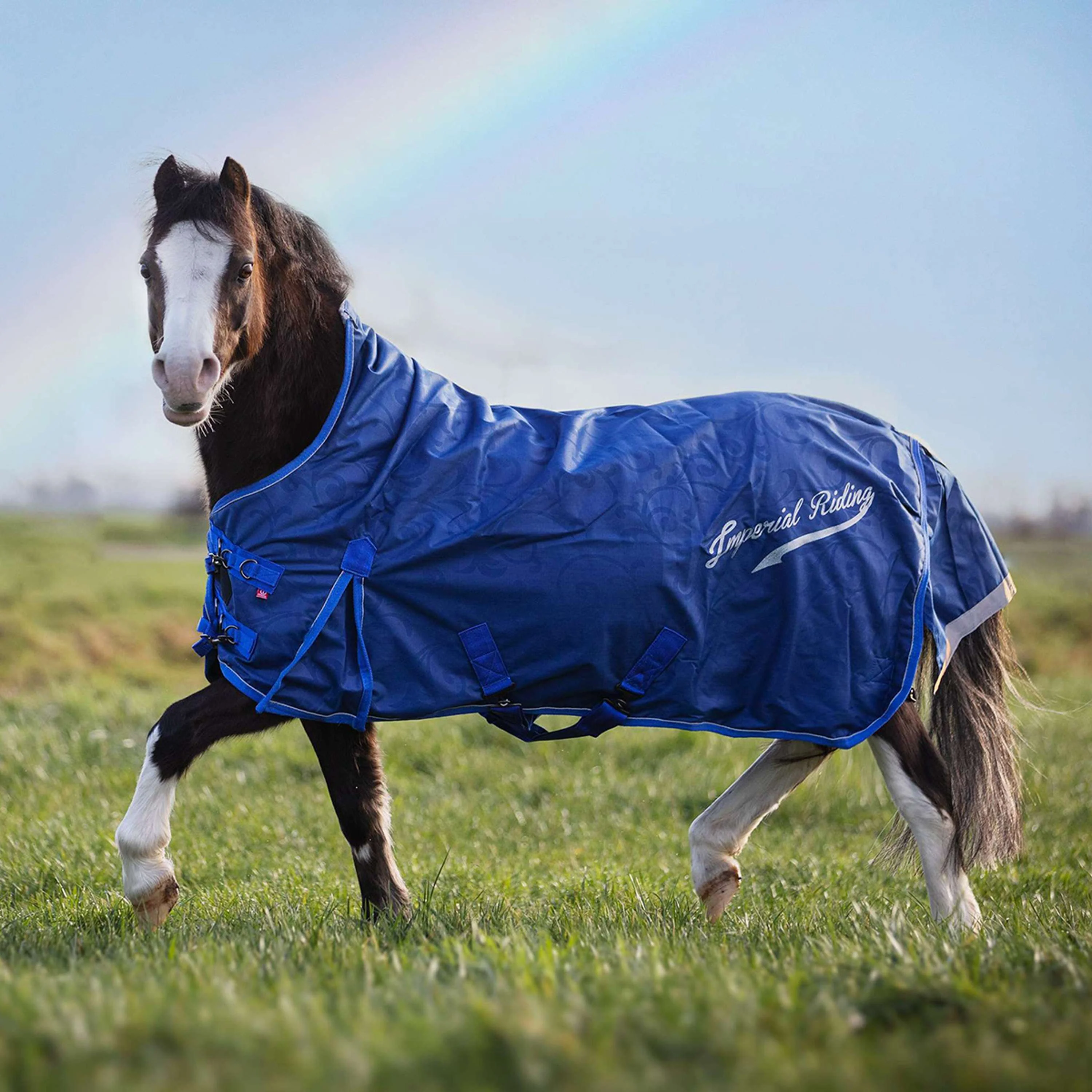 Imperial Riding Coperta Impermeabile IRHSuper-Dry 0g Marina