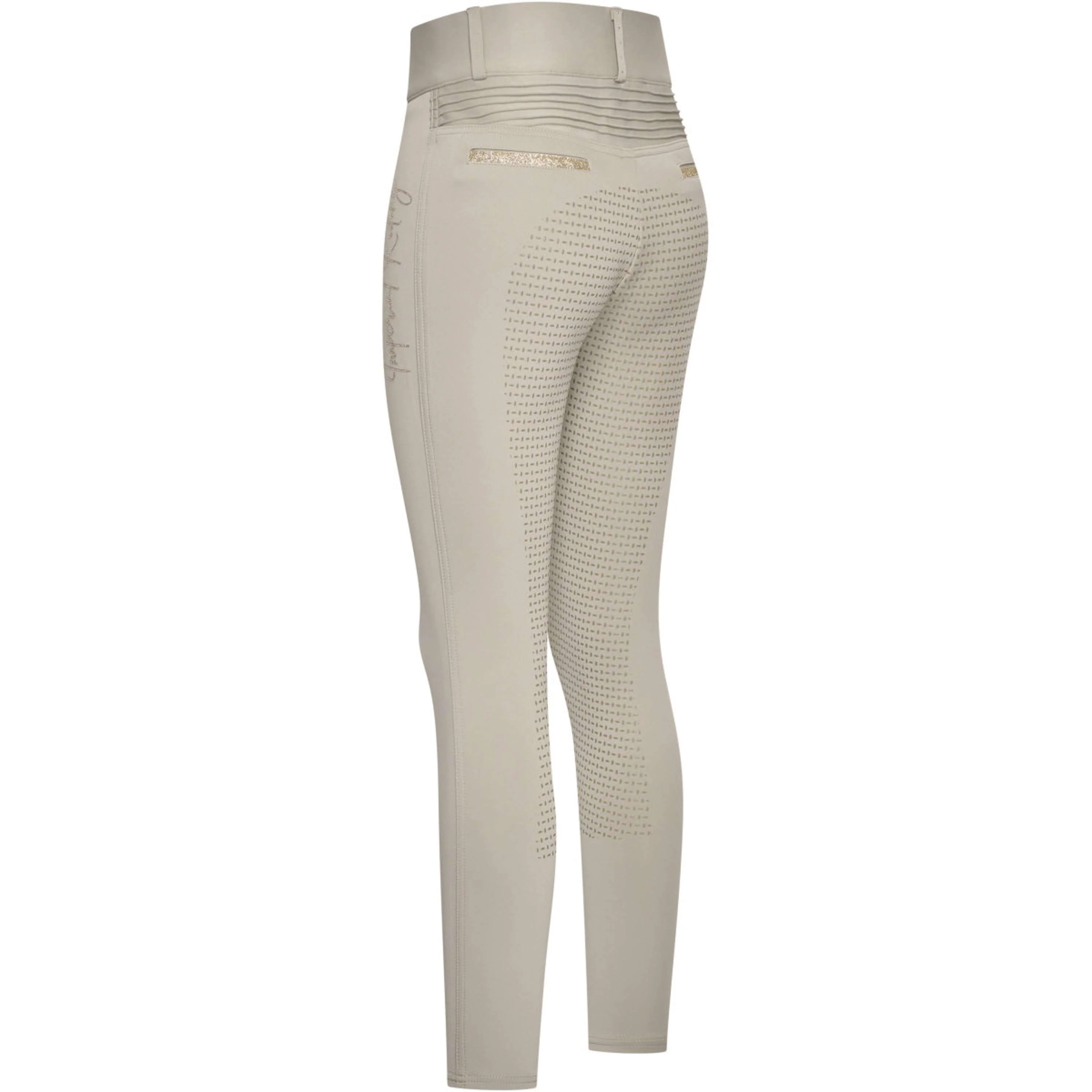 Imperial Riding Leggings da Equitazione IRHComfi Sparks Full Grip Grigio - Image 2