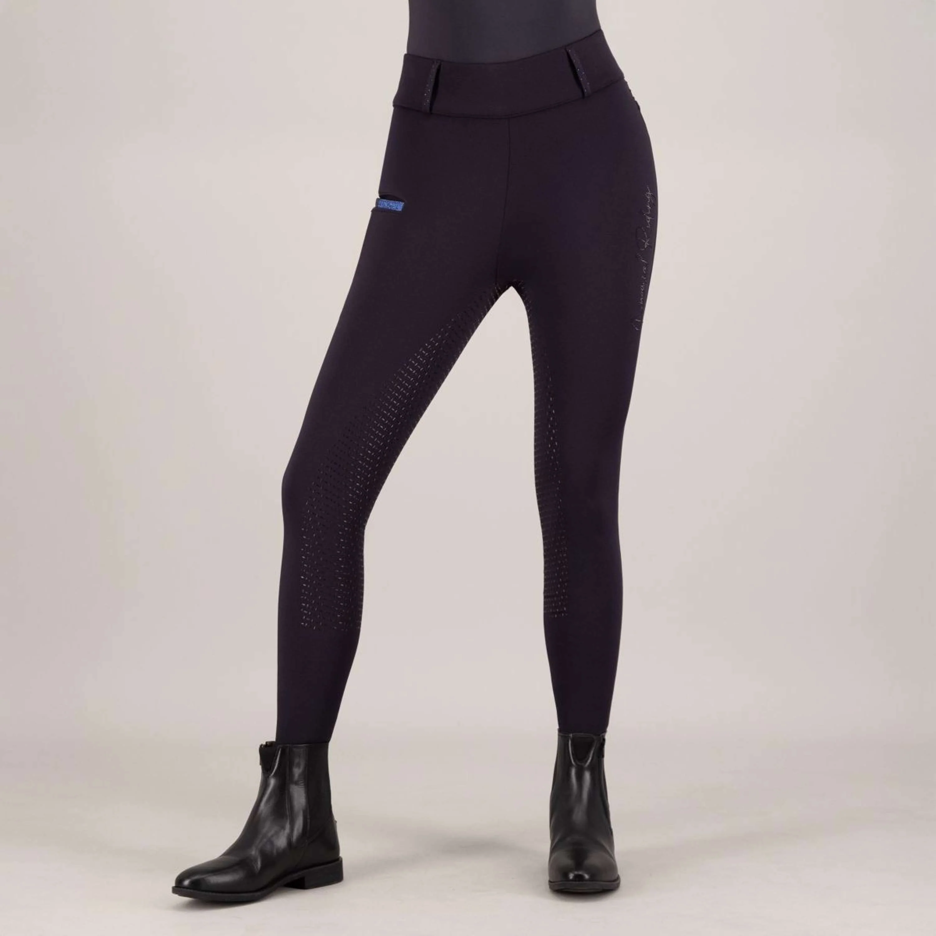 Imperial Riding Leggings da Equitazione IRHComfi Sparks Full Grip Nero - Image 2