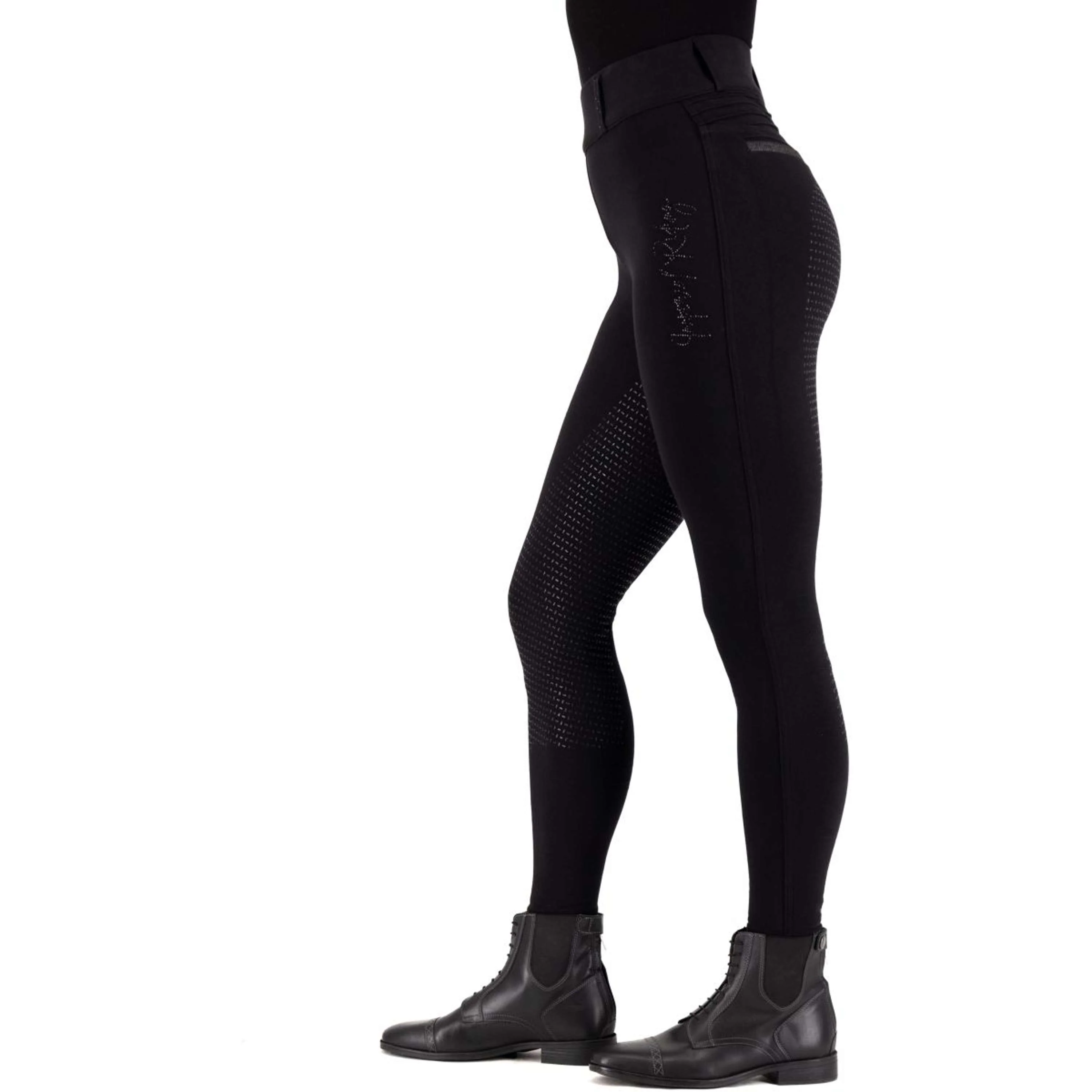 Imperial Riding Leggings da Equitazione IRHComfi Sparks Full Grip Nero - Image 8