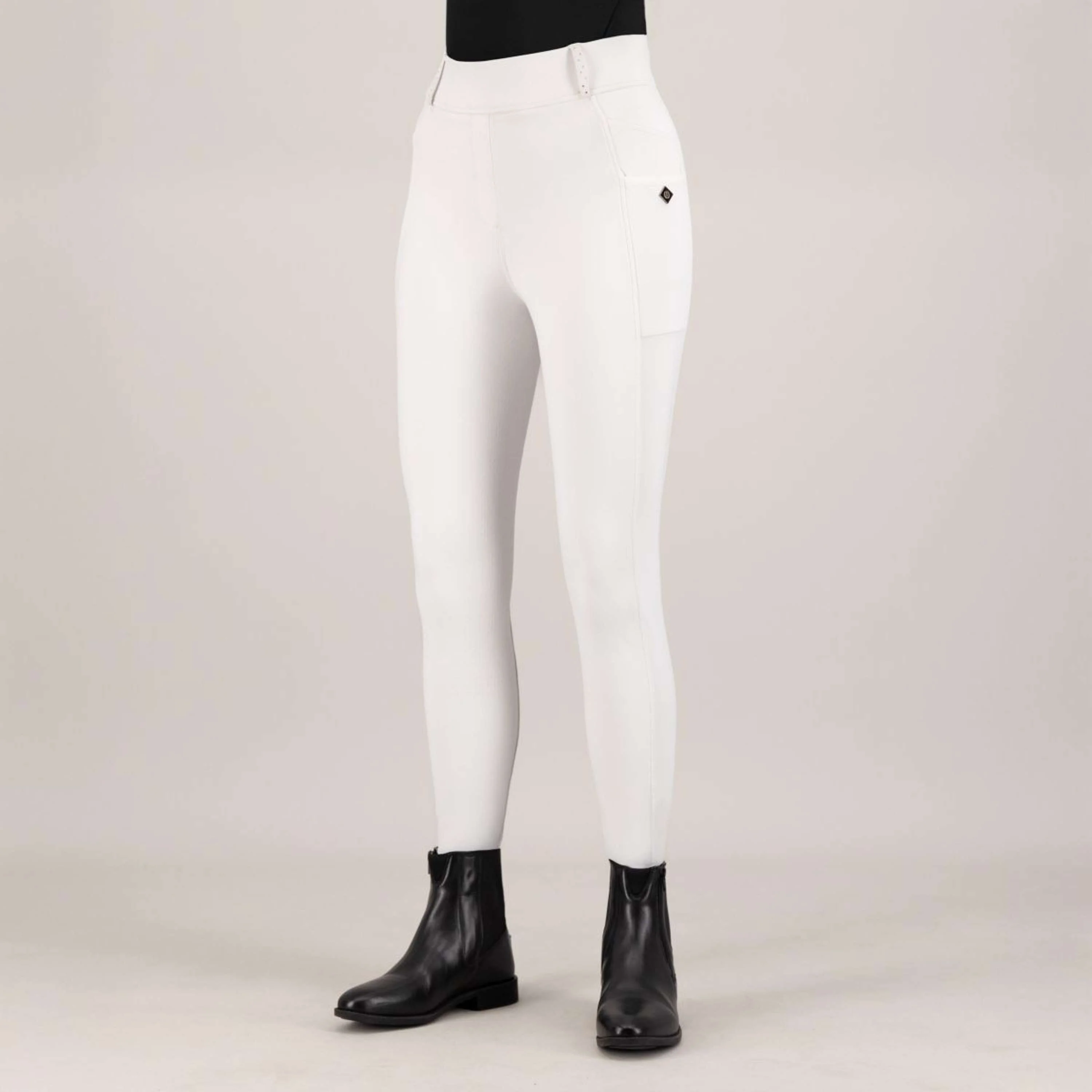 Imperial Riding Leggings da Equitazione IRHTamara Competition Bianco - Image 2