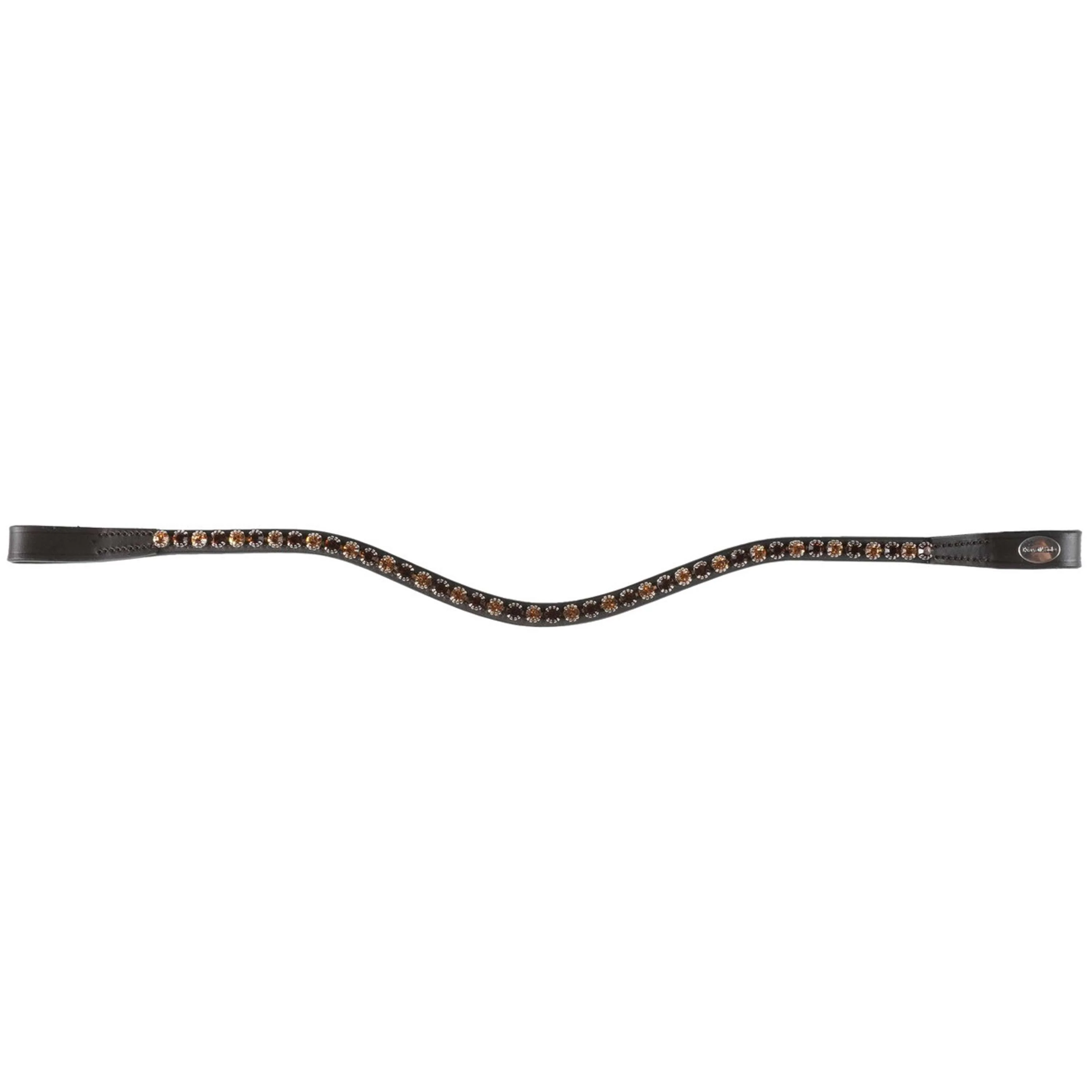 Kavalkade Fascia per capelli Splendid Gebogen Marrone/Marrone