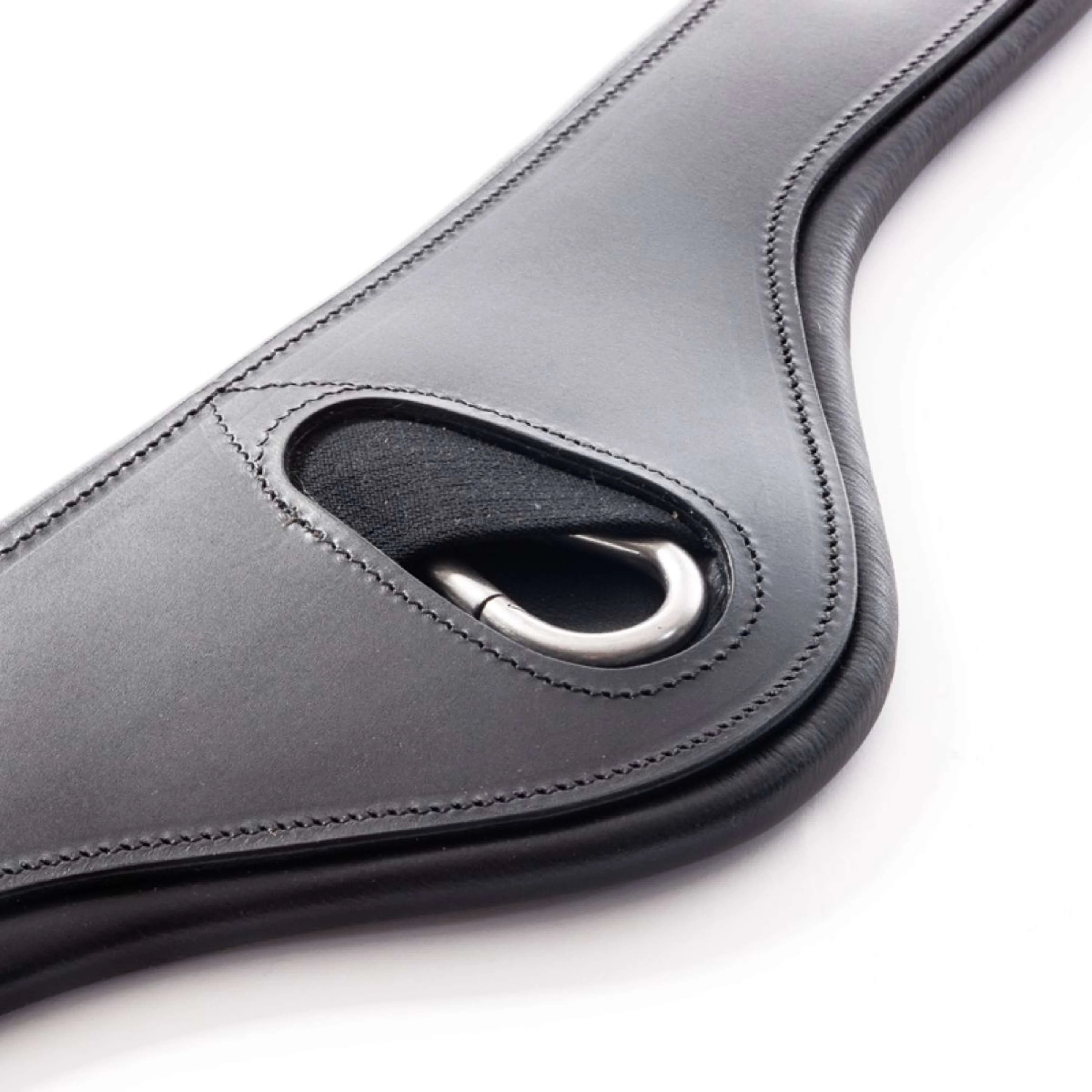 Kavalkade Sottopancia Atlas Oiled Leather con Elastico Nero - Image 4