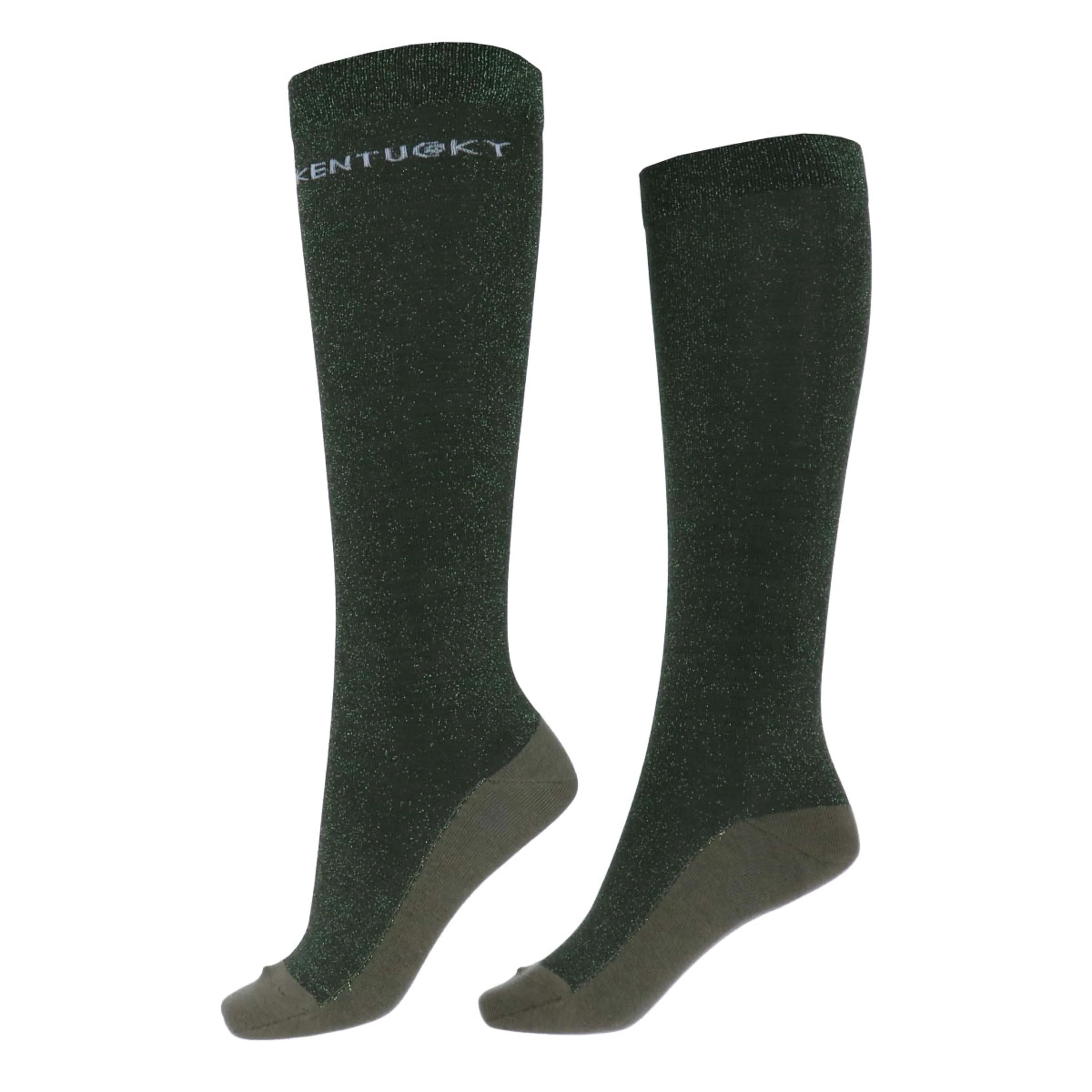 Kentucky Horsewear Calzini Glitter Pine Green - Image 3