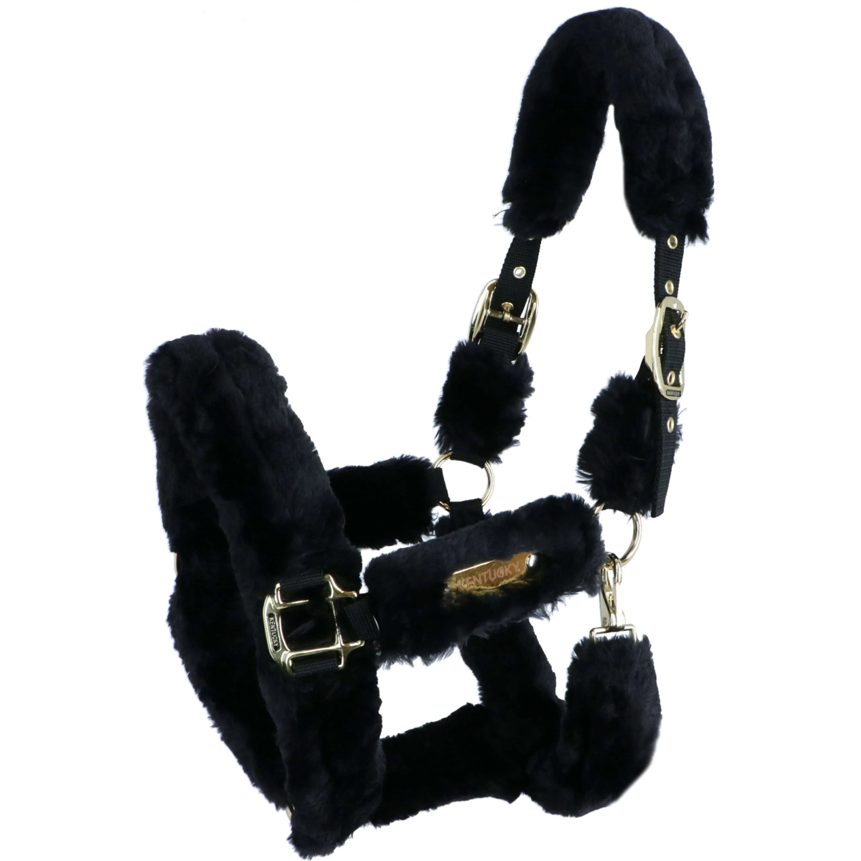 Kentucky Horsewear Cavezza Sheepskin Nero