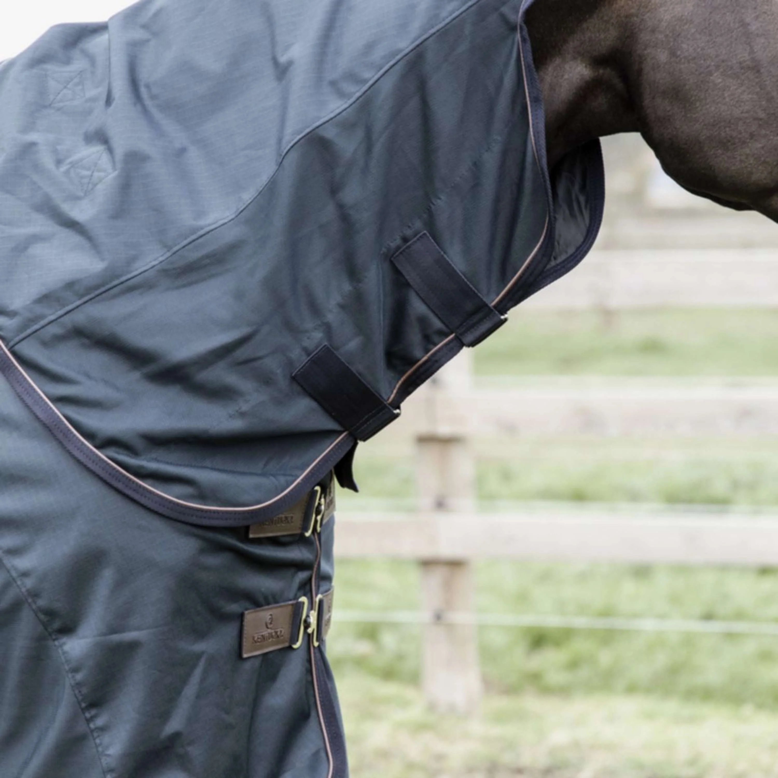 Kentucky Horsewear Coperta Antimosche Combo Classic 0g Navy - Image 2