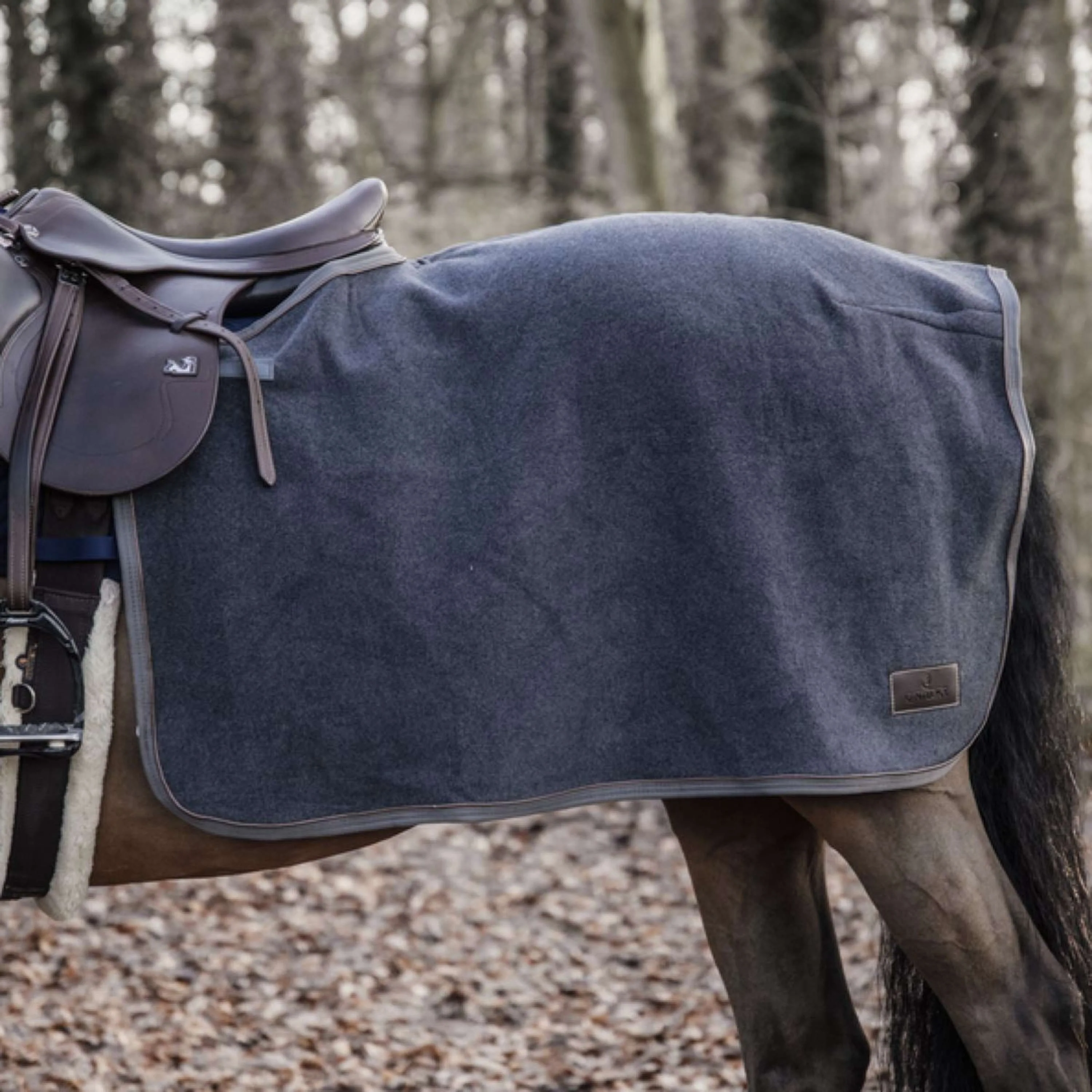 Kentucky Horsewear Coperta da esercizio Grigio scuro - Image 2