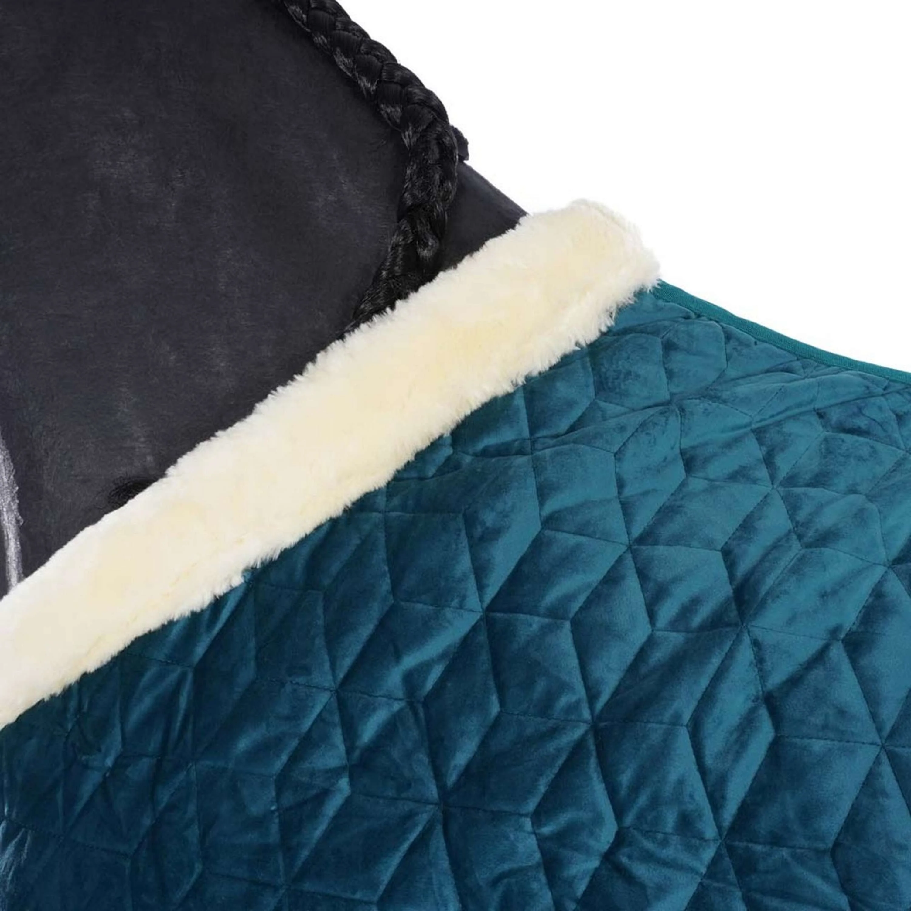 Kentucky Horsewear Coperta da esposizione Velvet Smeraldo - Image 6