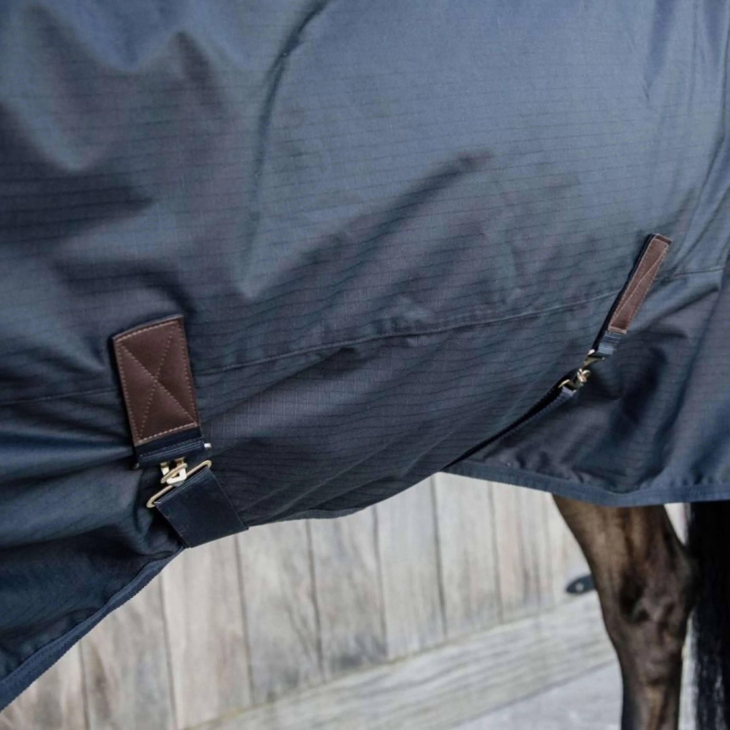 Kentucky Horsewear Turnout All Weather Impermeabile Navy - Image 4
