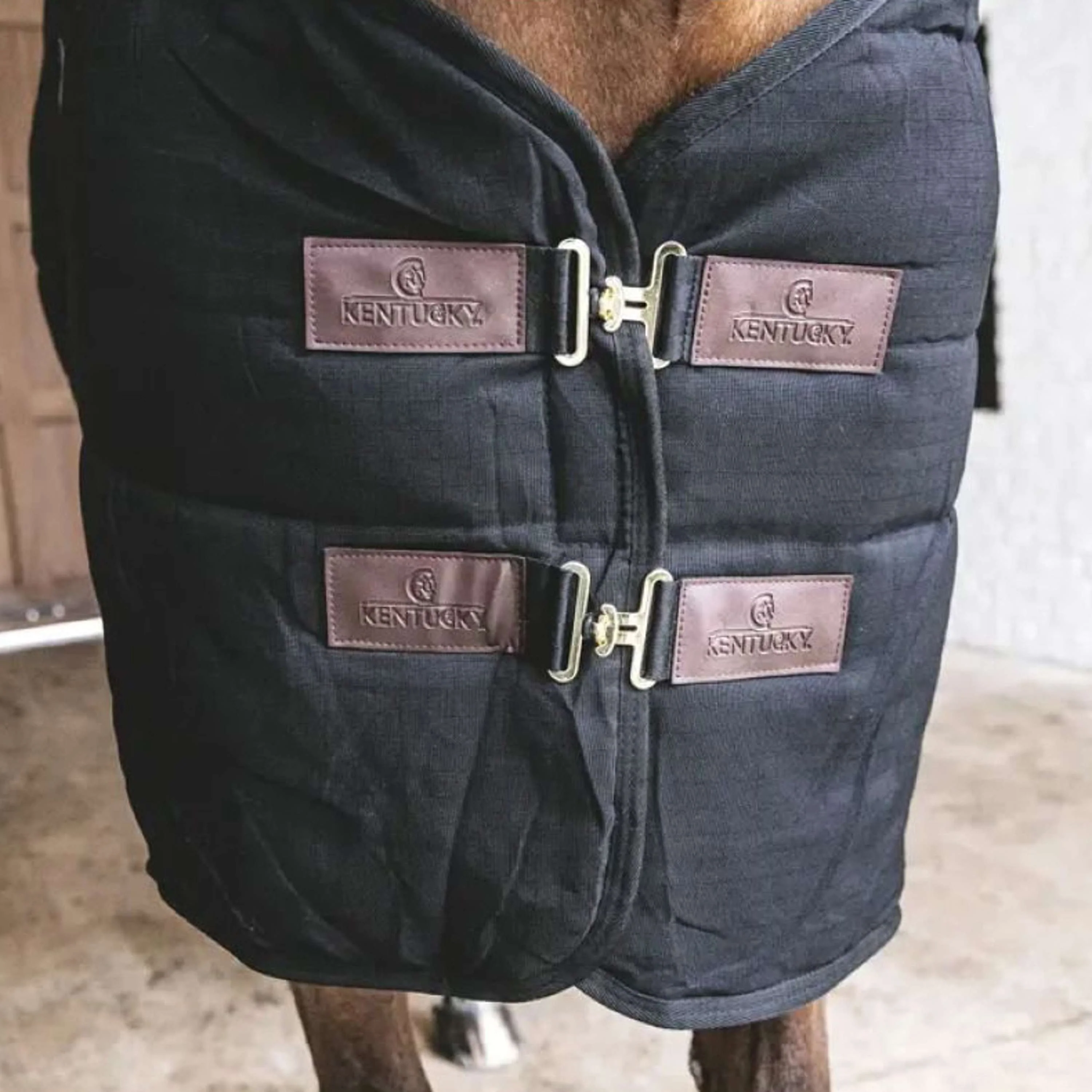 Kentucky Horsewear Coperta da scuderia Classic Nero - Image 2