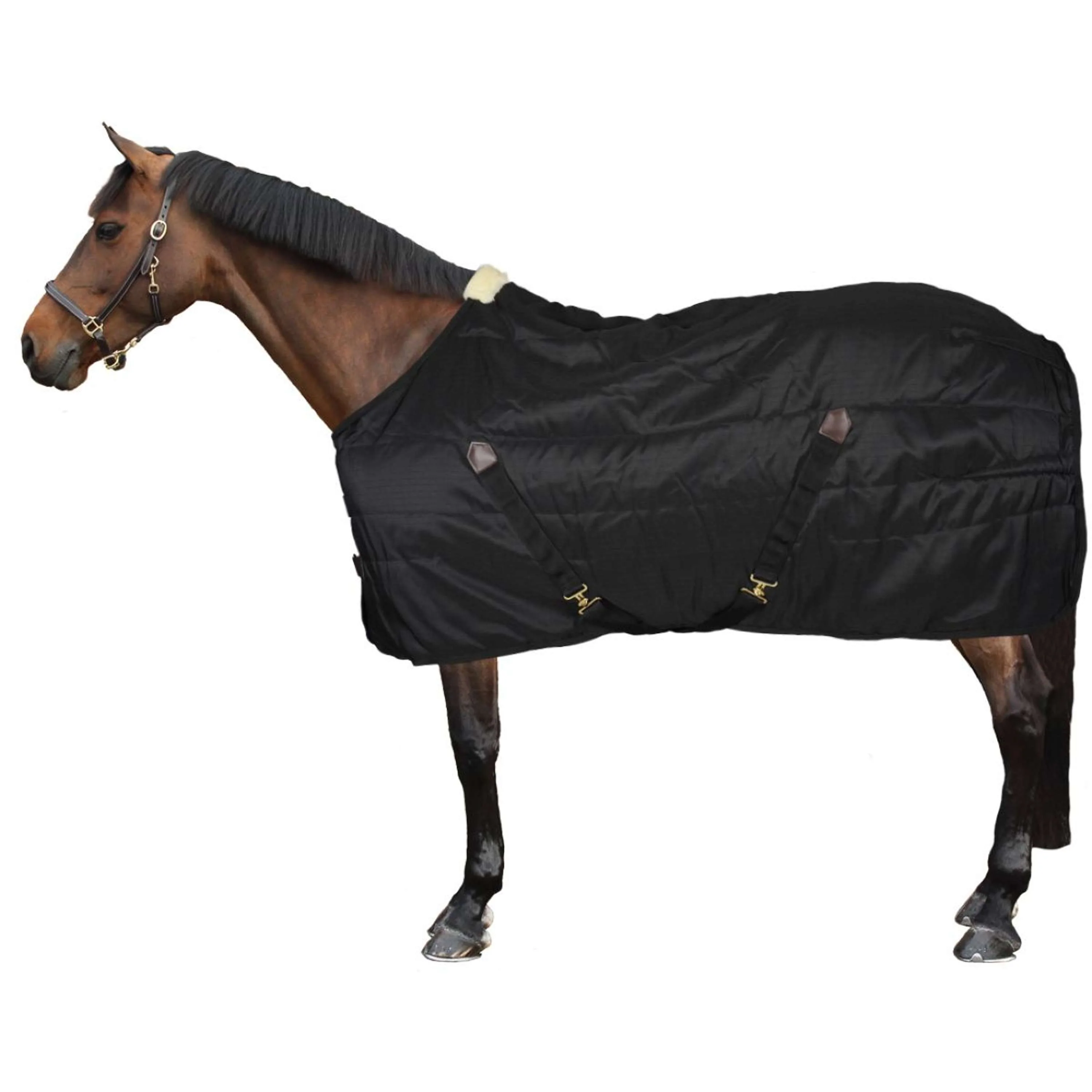 Kentucky Horsewear Coperta da scuderia Classic Nero - Image 6