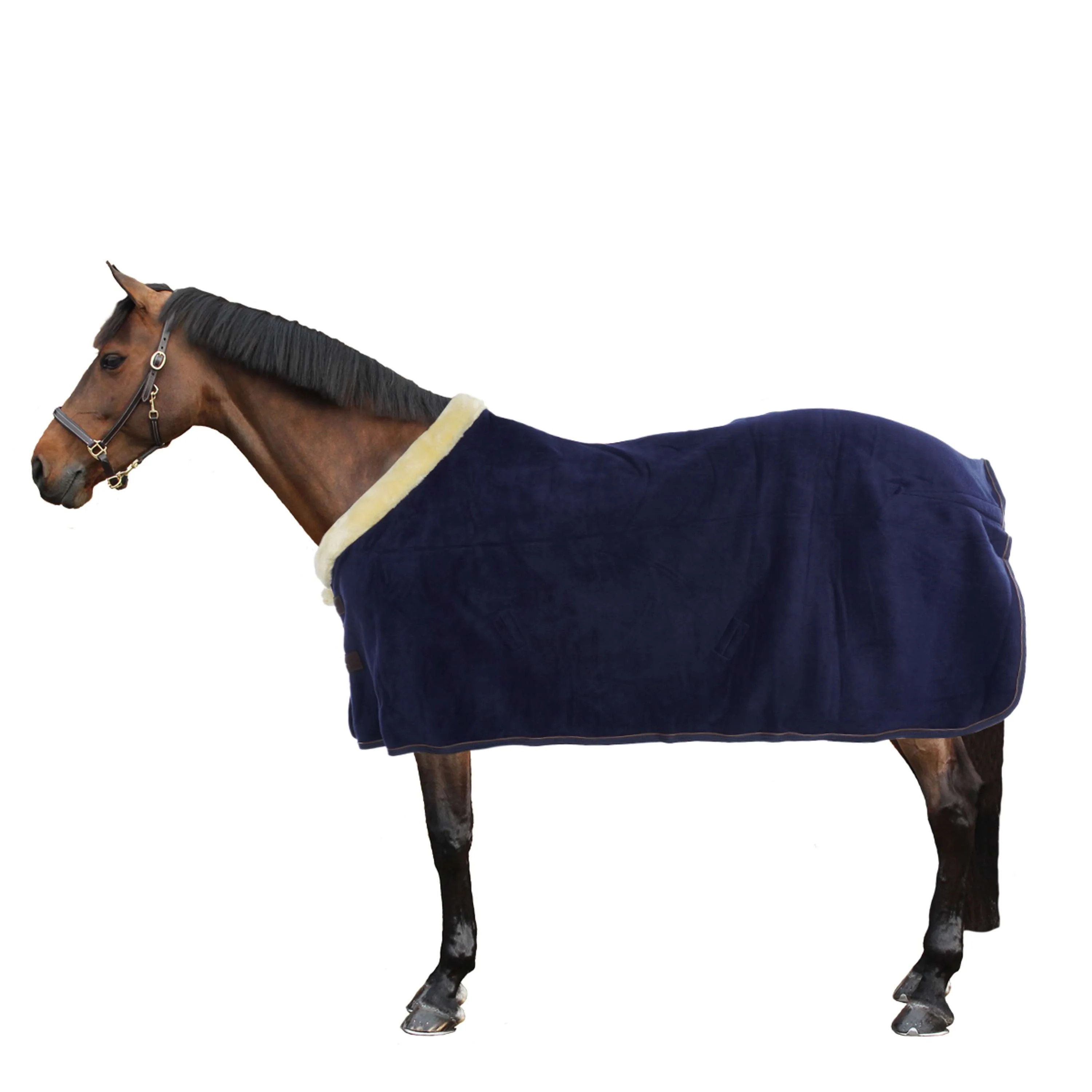 Kentucky Horsewear Coperta antisudore Show Fleece Heavy Navy - Image 4