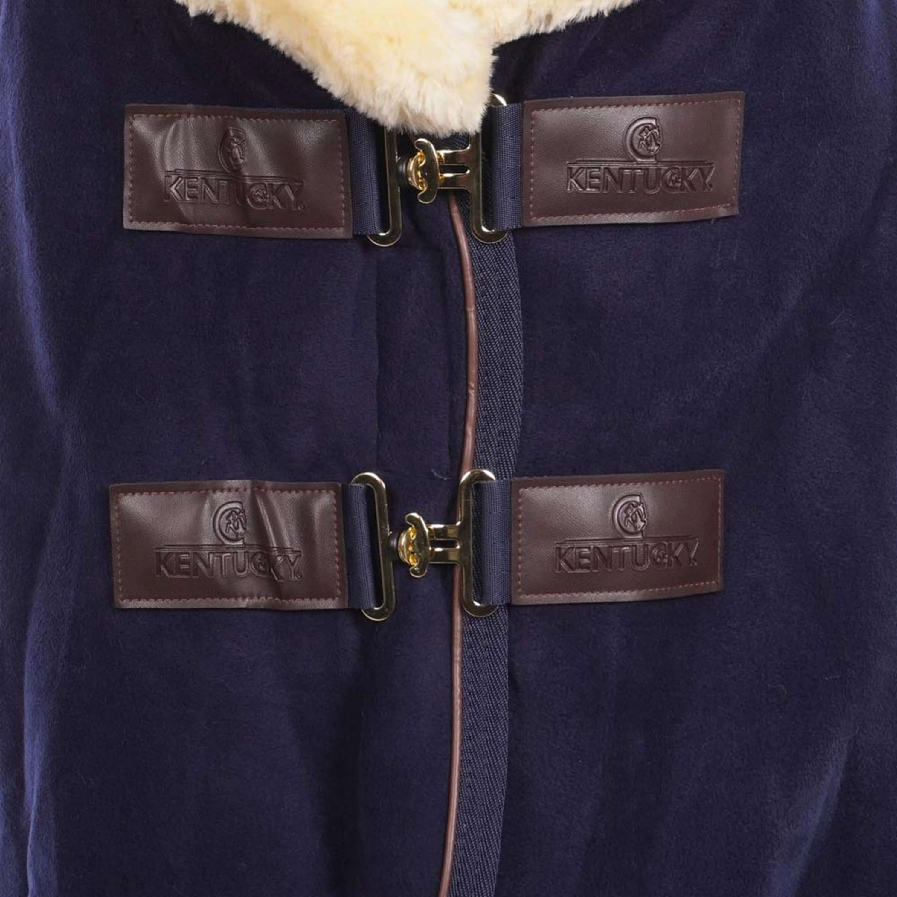 Kentucky Horsewear Coperta antisudore Show Fleece Heavy Navy - Image 5
