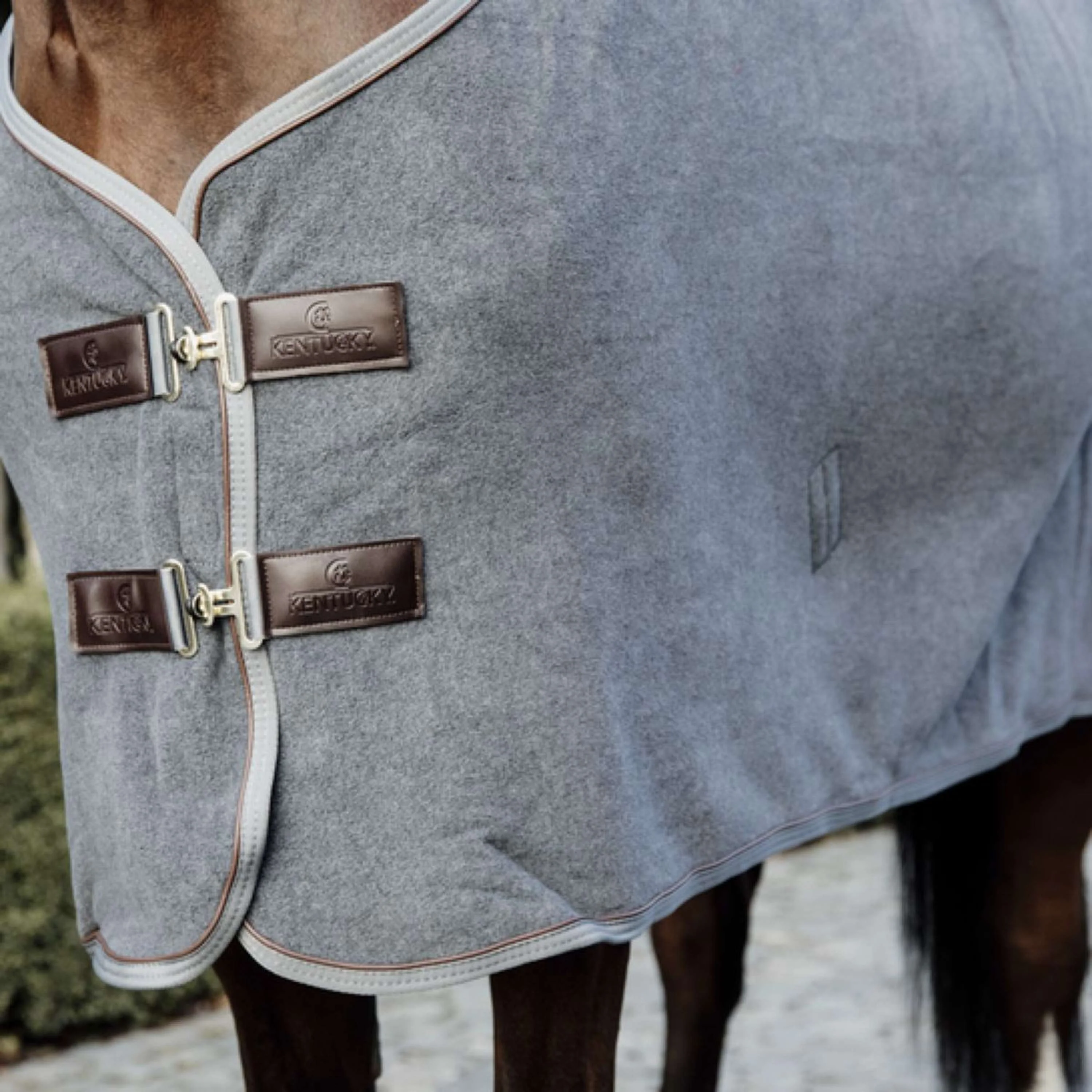 Kentucky Horsewear Coperta in Pile Heavy Grigio - Image 3