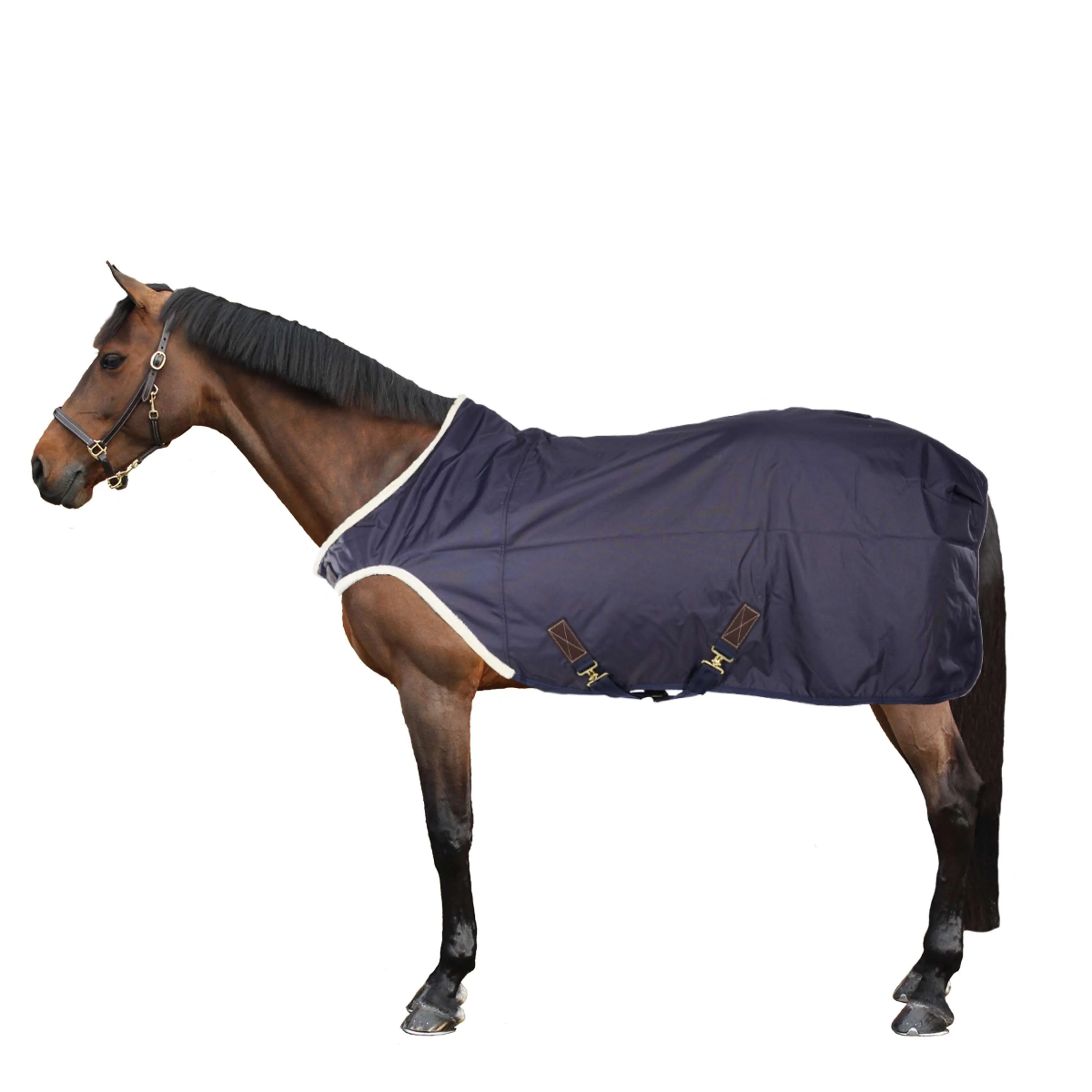 Kentucky Horsewear Coperta per giostra Impermeabile 160 g Navy - Image 5