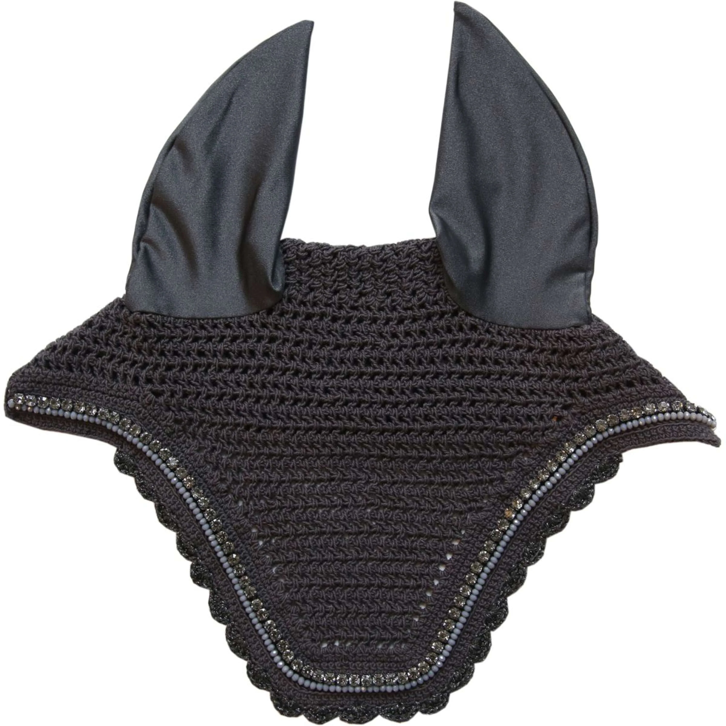 Kentucky Horsewear Copriorecchie Wellington Stone & Pearl Grigio scuro - Image 2