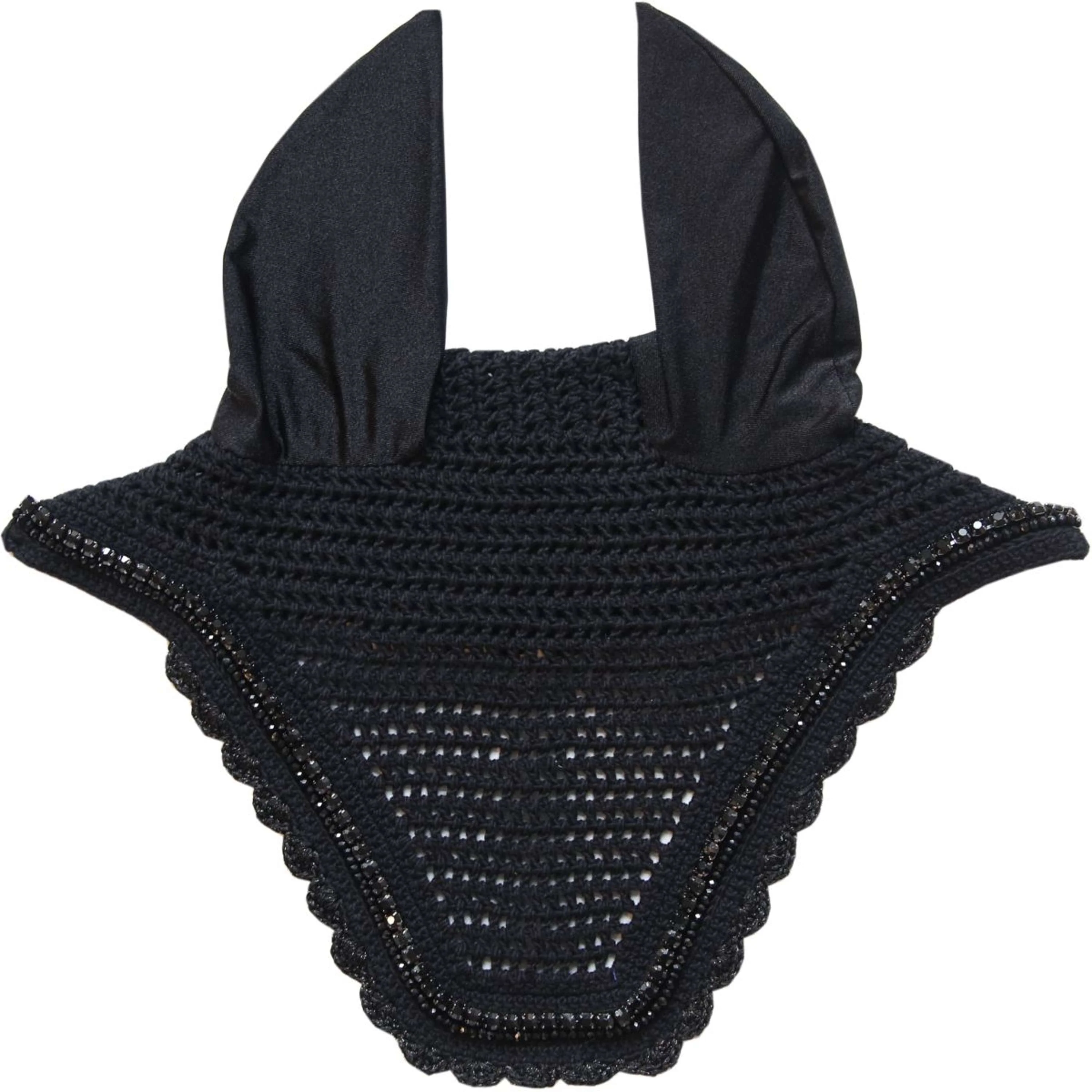 Kentucky Horsewear Copriorecchie Wellington Stone & Pearl Nero - Image 3
