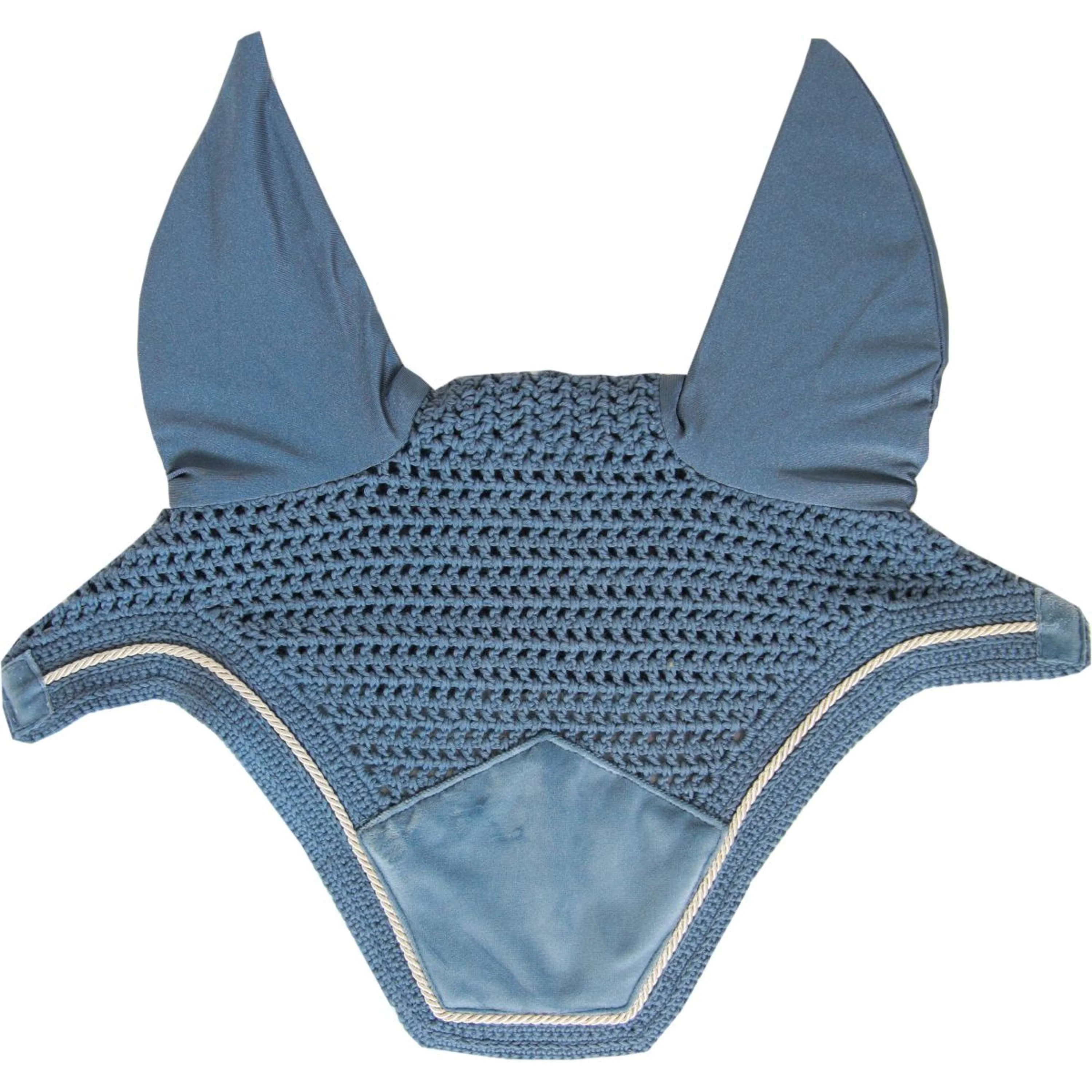 Kentucky Horsewear Cuffietta Wellington Velvet Azzurro - Image 2