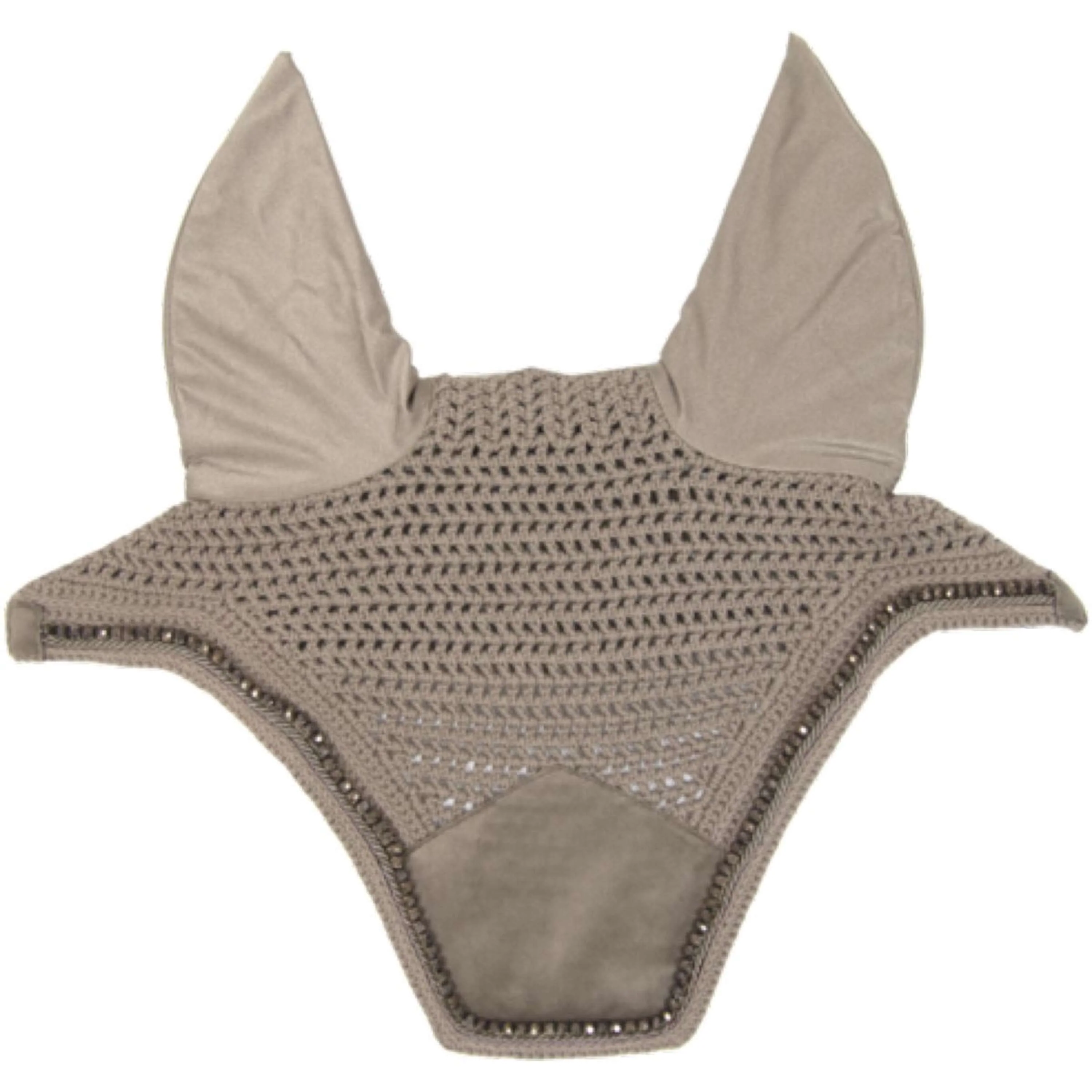 Kentucky Horsewear Cuffietta Wellington Velvet Pearls Beige - Image 3