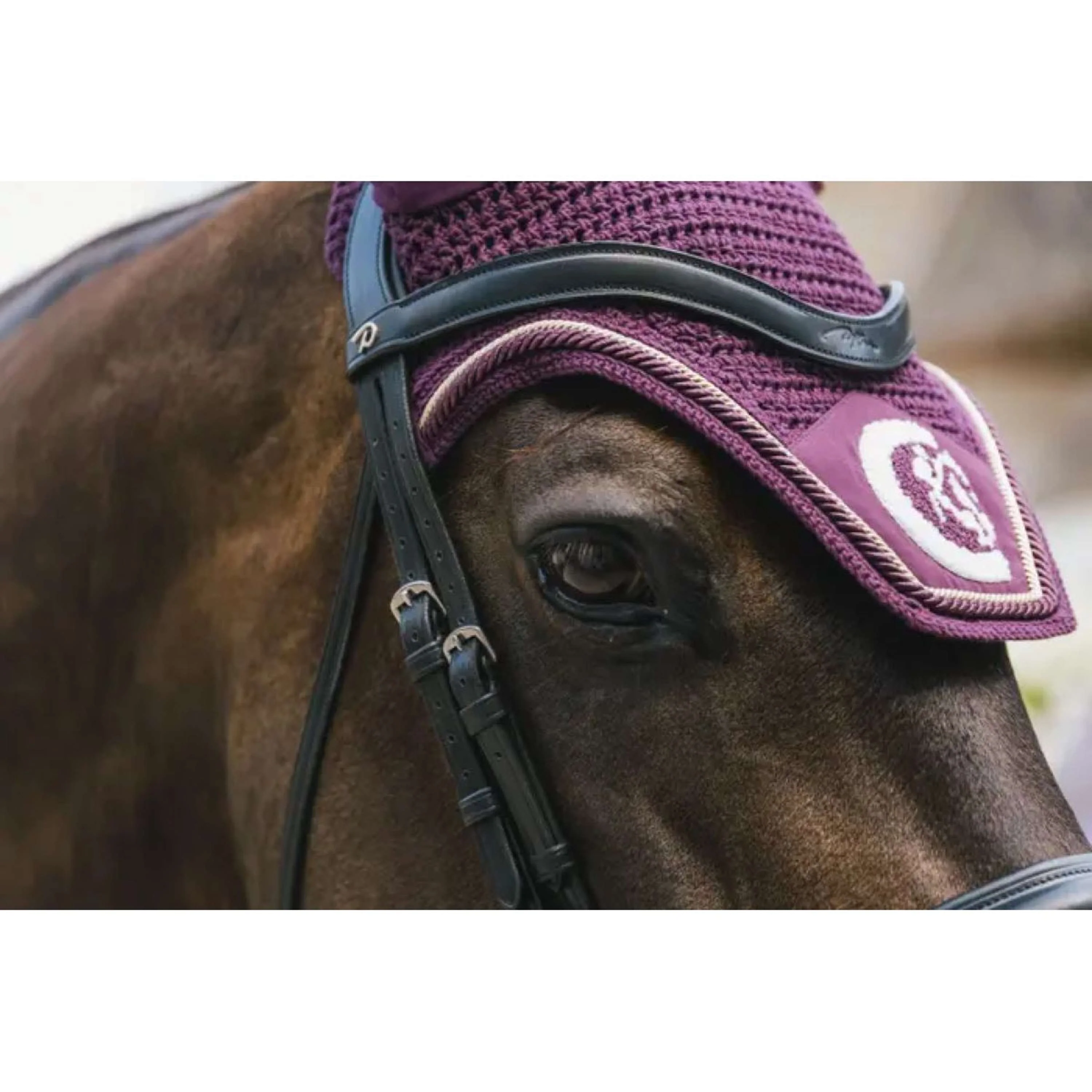 Kentucky Horsewear Cuffietta Wellington 3D Logo Viola - Image 3