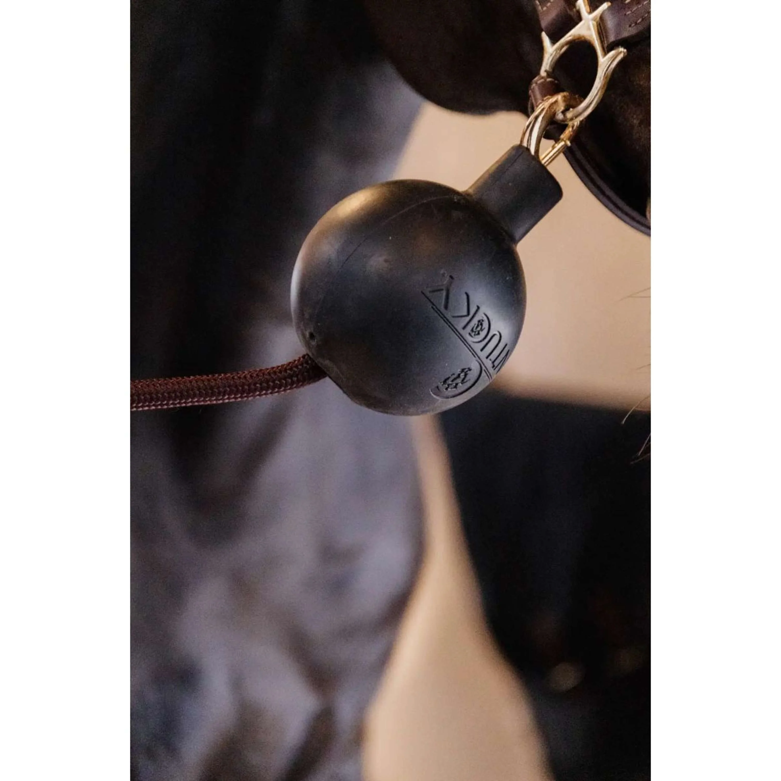 Kentucky Horsewear Pallone da Gioco Rubber Nero - Image 2