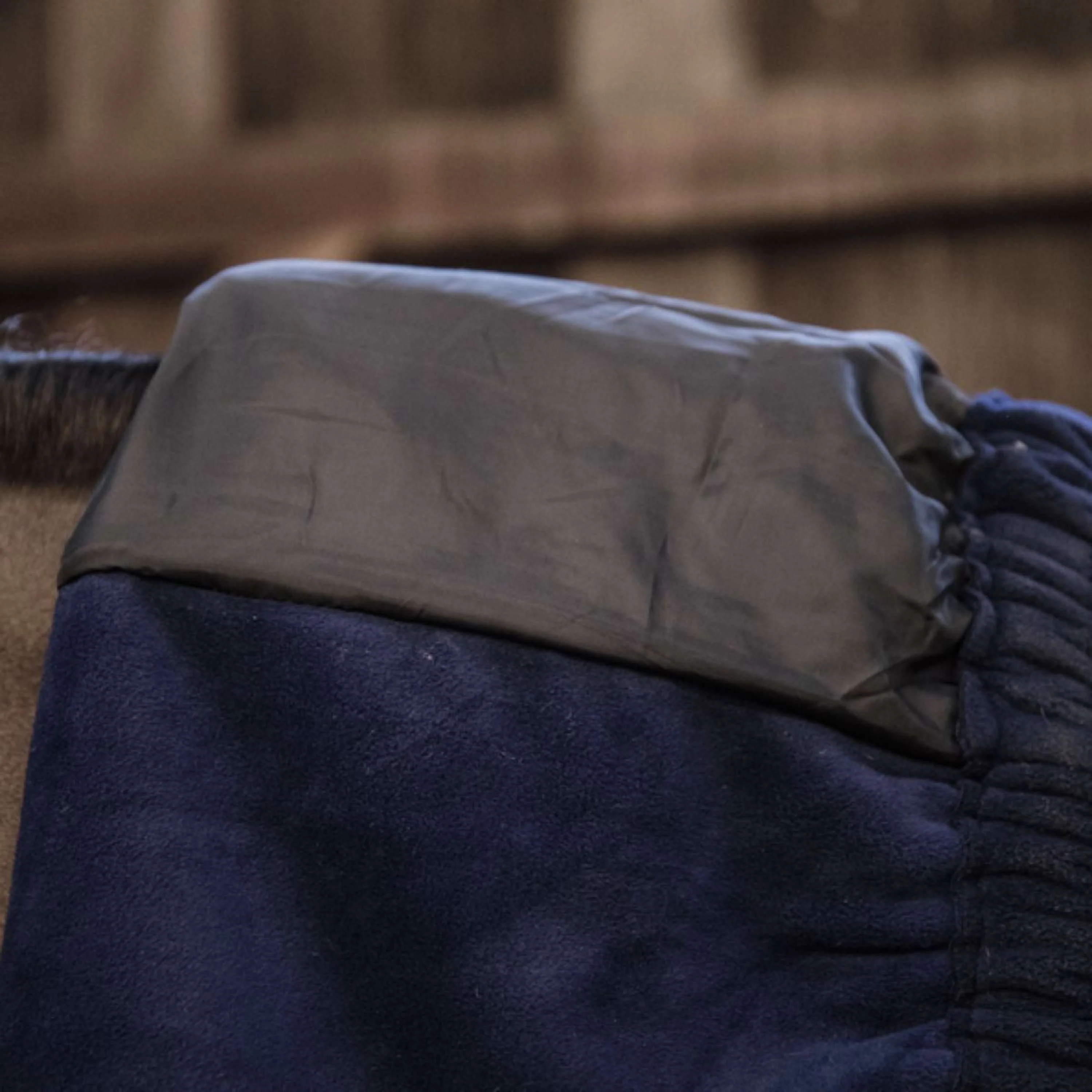 Kentucky Horsewear Sciarpa Heavy Fleece Navy - Image 4