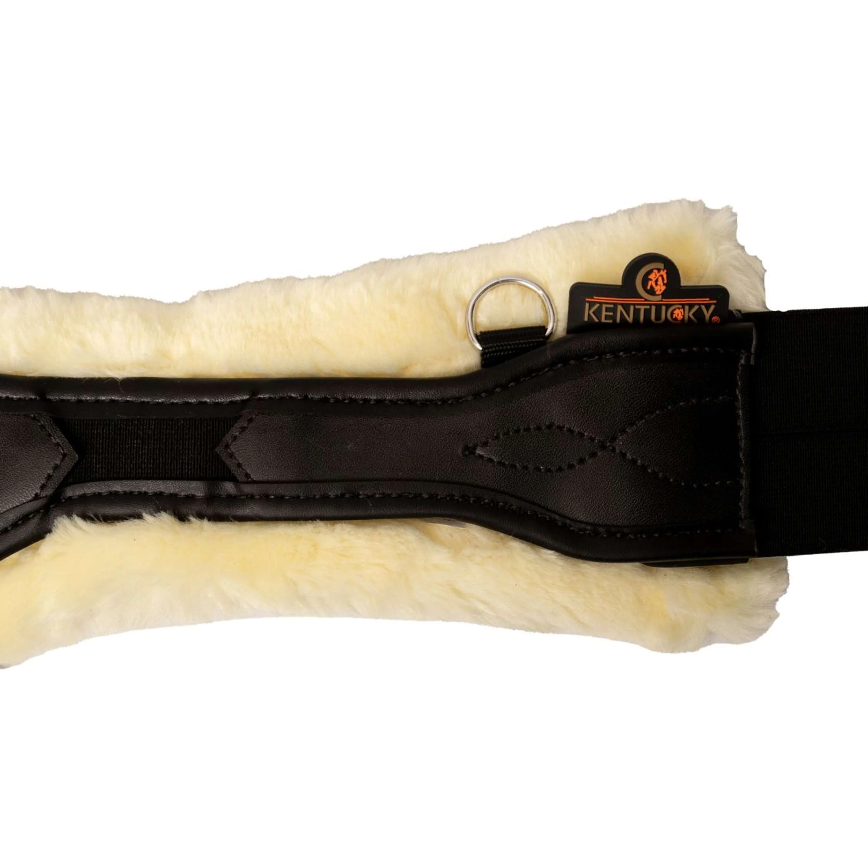 Kentucky Horsewear Sottopancia da salto Anatomic Sheepskin Nero - Image 3