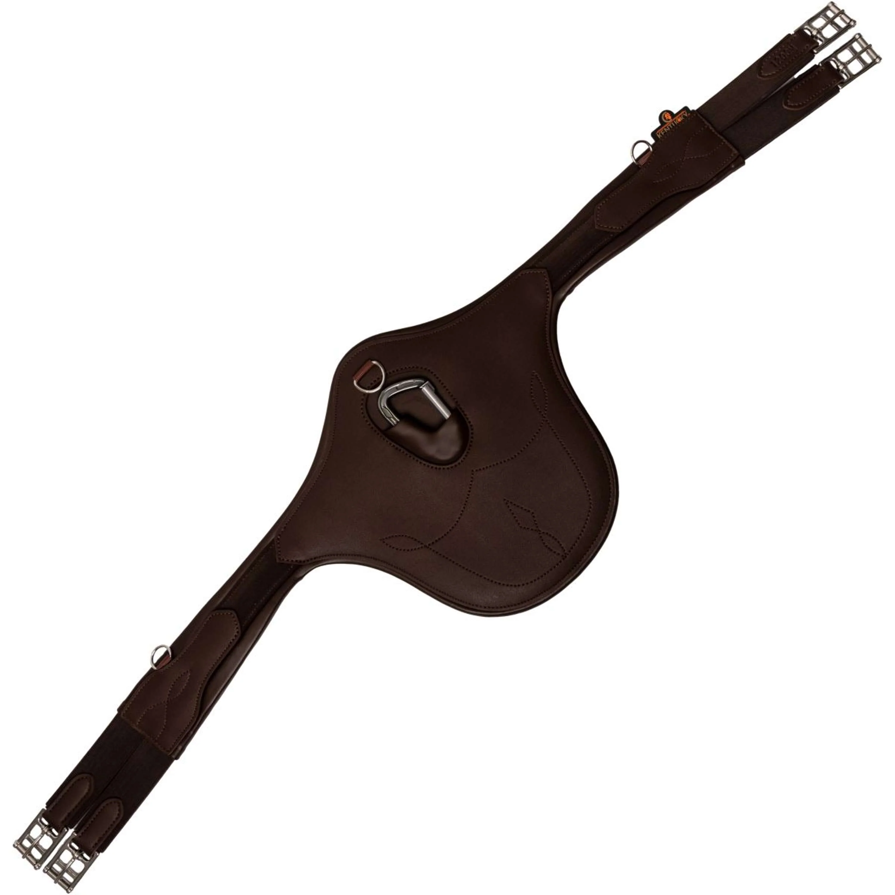 Kentucky Horsewear Sottopancia da Salto Lembo di Pancia Anatomic Marrone - Image 2