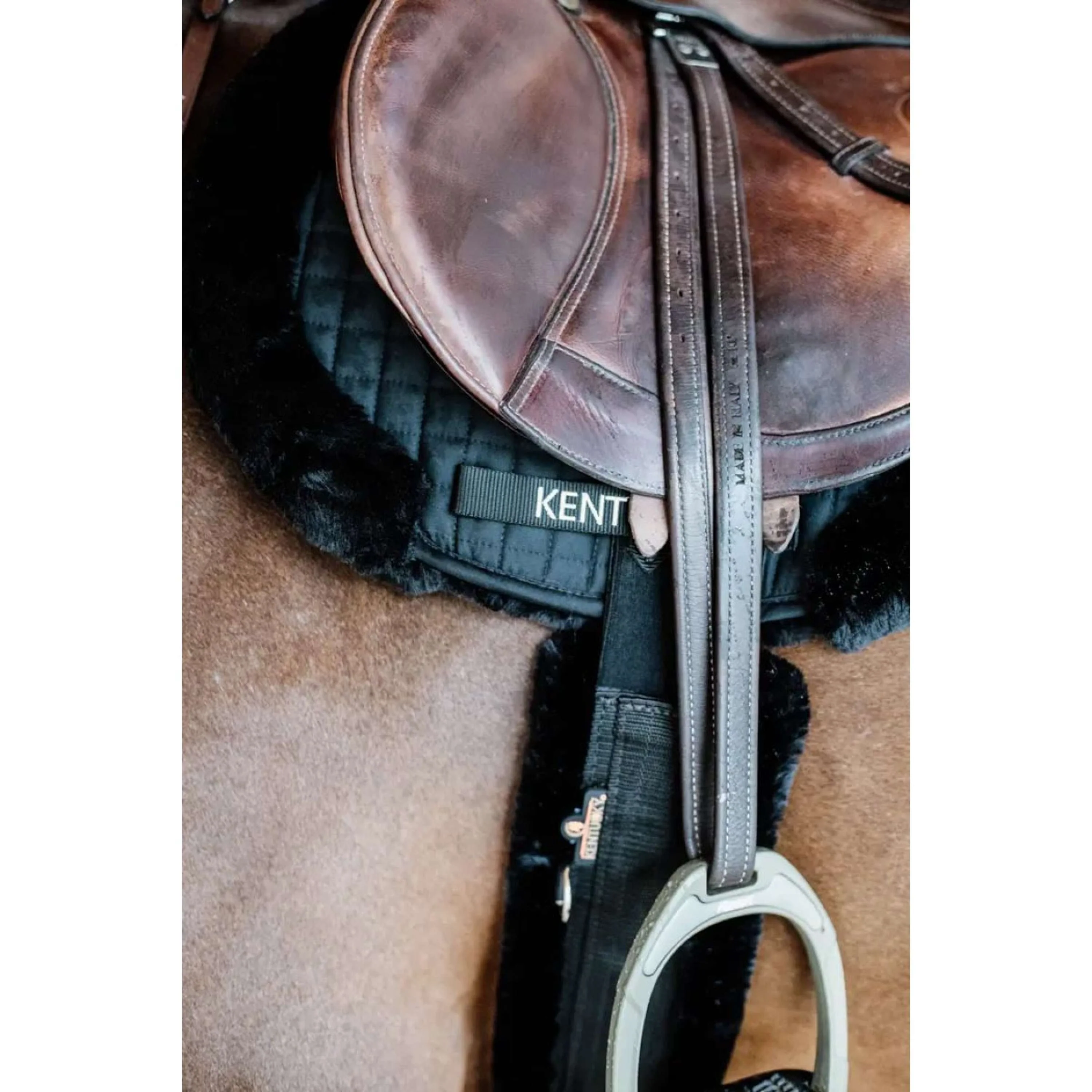 Kentucky Horsewear Sottosella da Salto Hunter Nero - Image 2