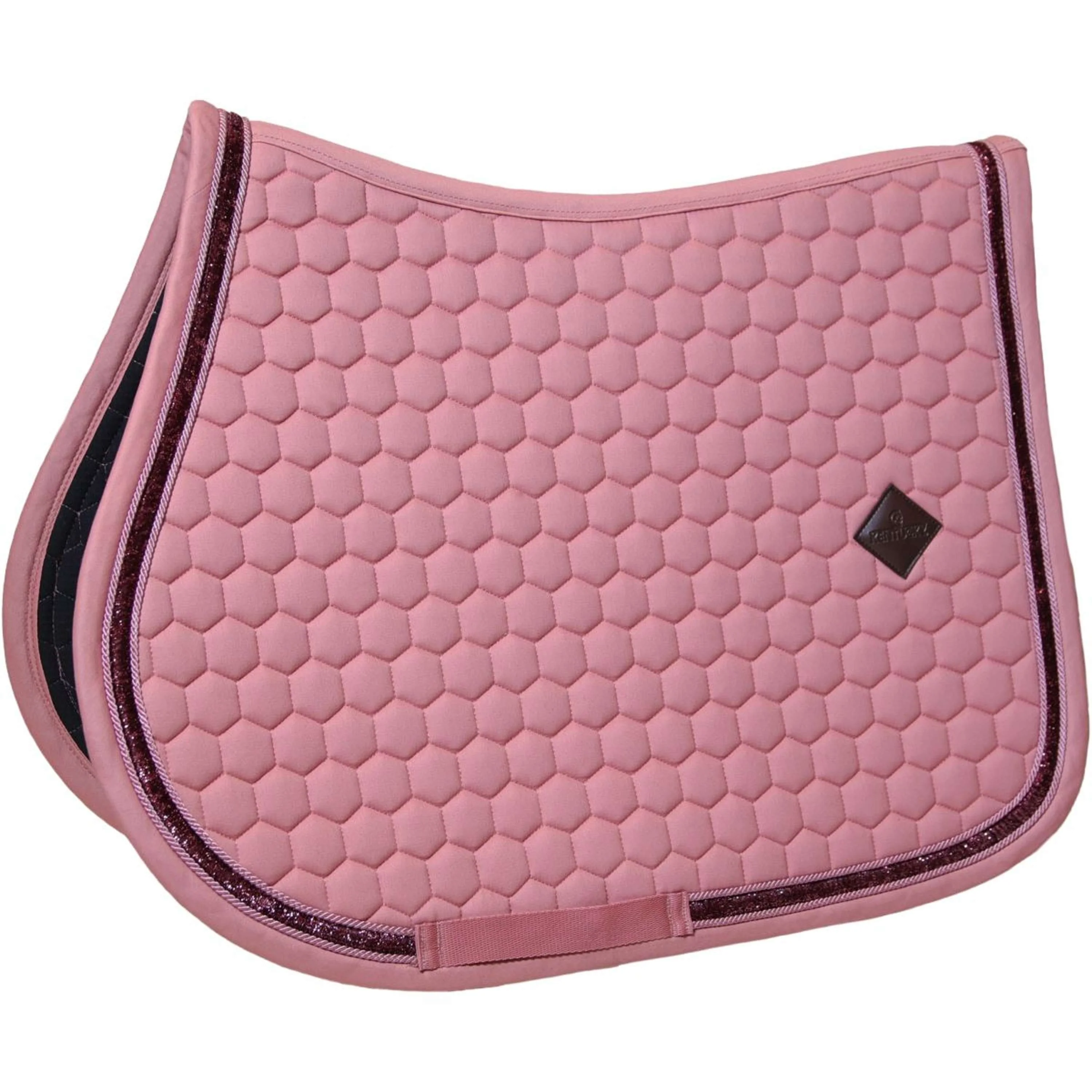Kentucky Horsewear Sottosella Glitter saltando Fuchsia