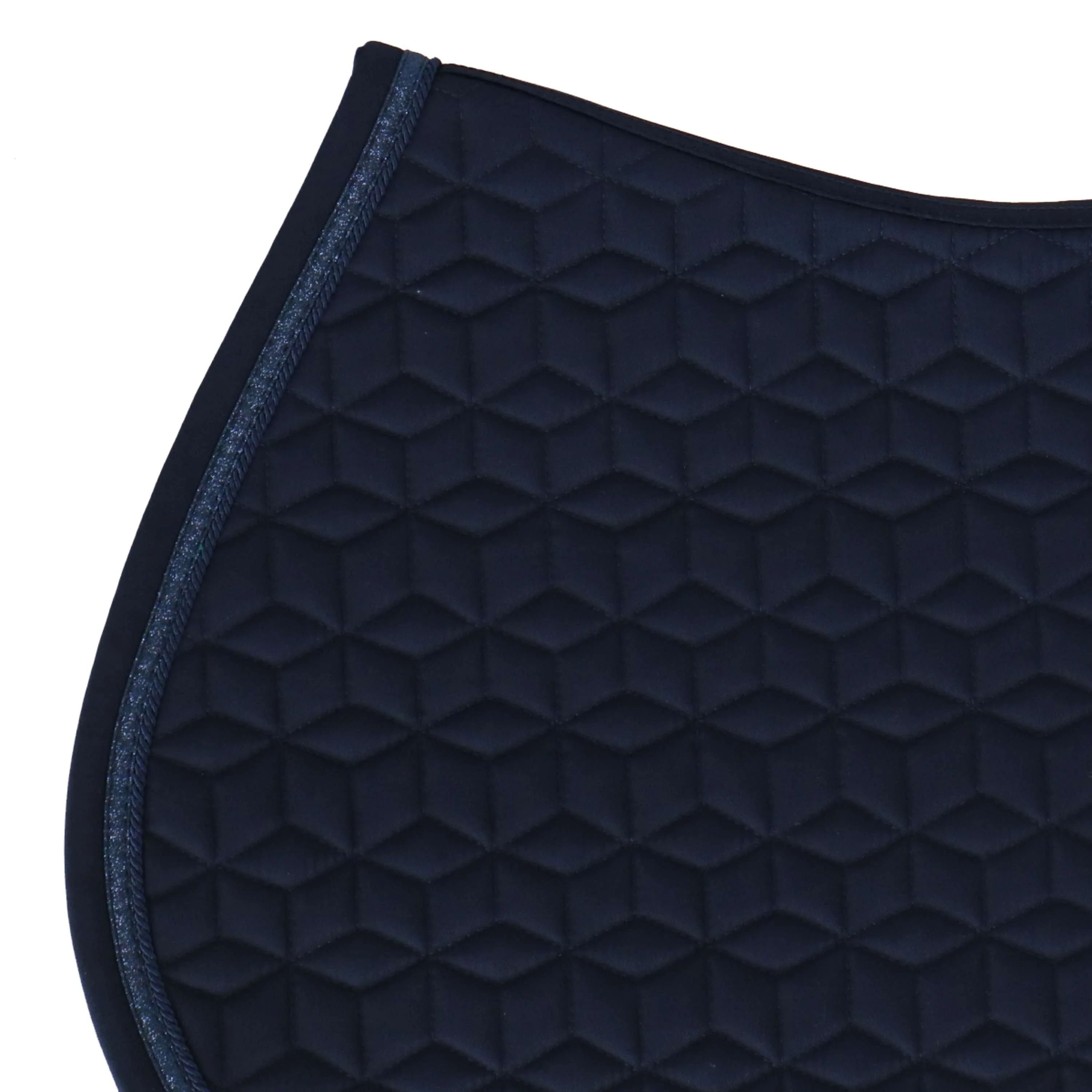 Kentucky Horsewear Sottosella Salto con la corda glitterata Navy - Image 6
