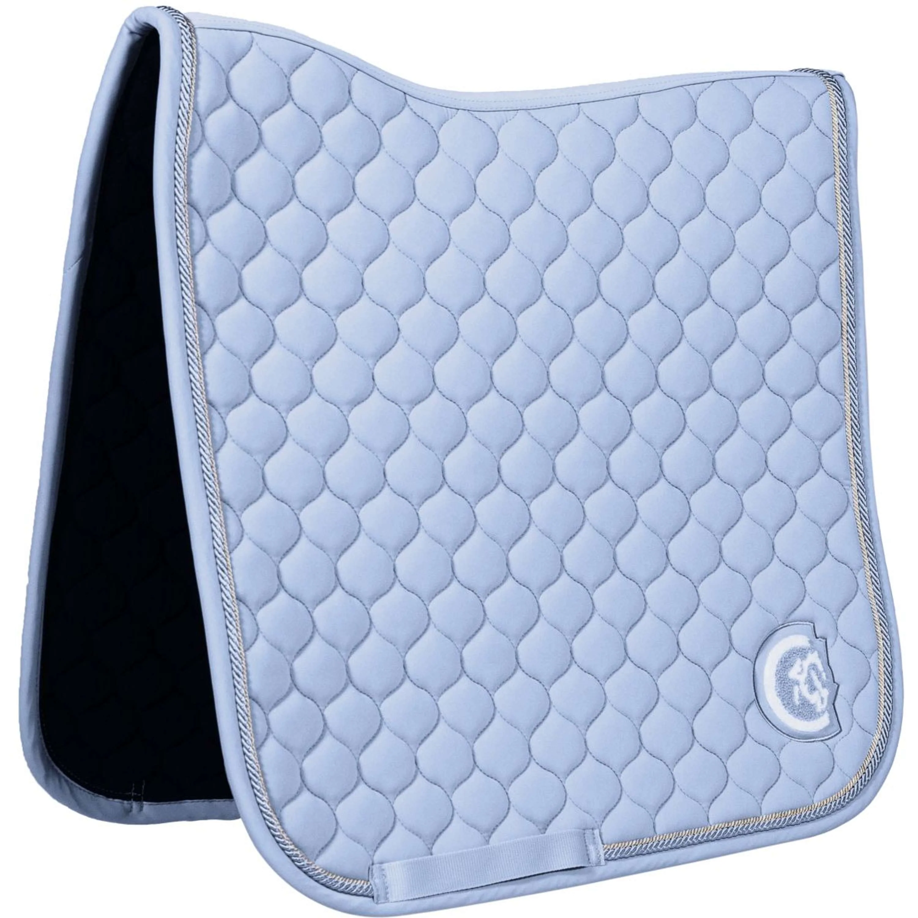 Kentucky Horsewear Sottosella Onion Quilt 3D Logo Azzurro