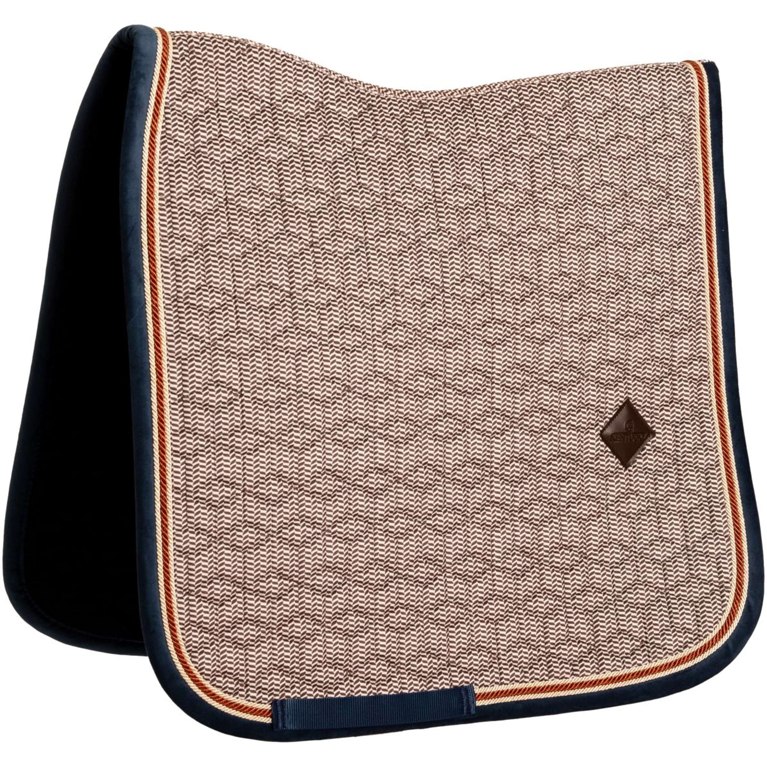Kentucky Horsewear Sottosella Pied-de-Poule Dressage Bordeaux/Navy