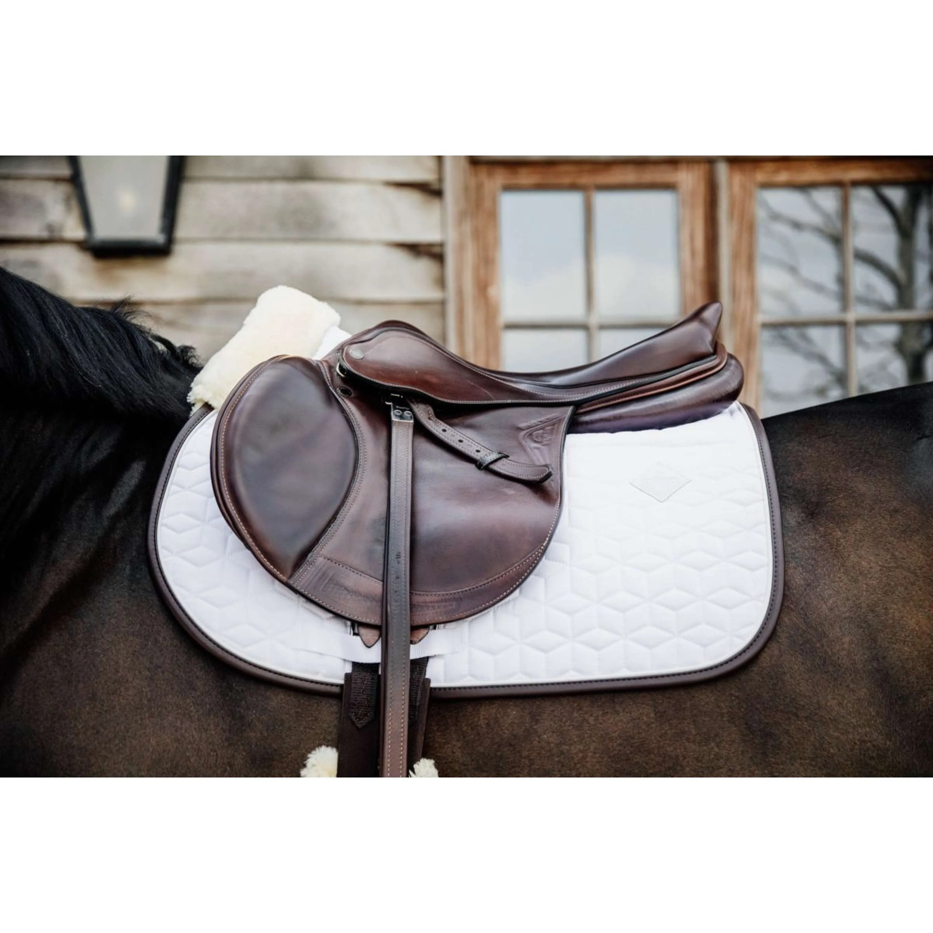 Kentucky Horsewear Sottosella Skin Friendly Saltando Bianco - Image 2