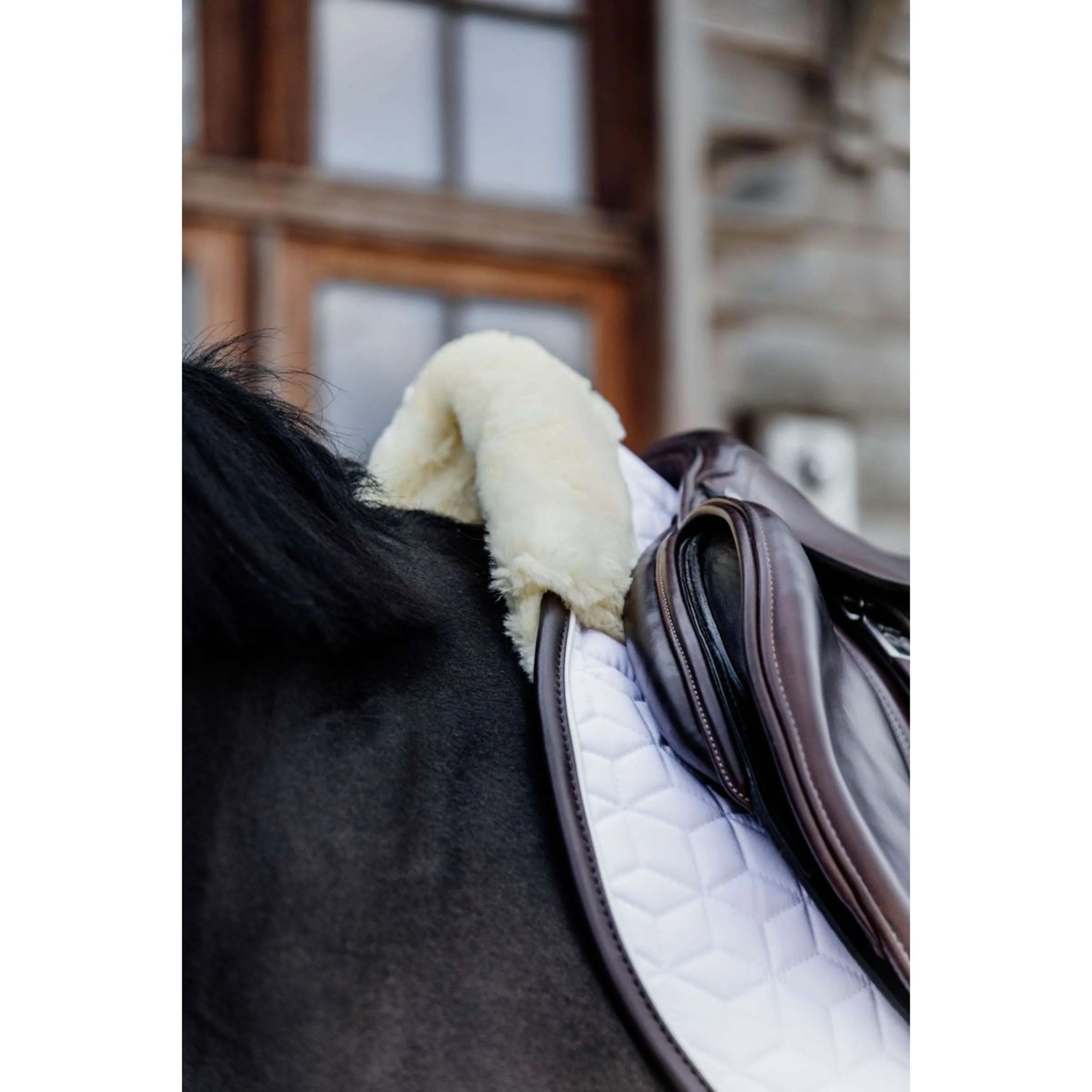 Kentucky Horsewear Sottosella Skin Friendly Saltando Bianco - Image 4