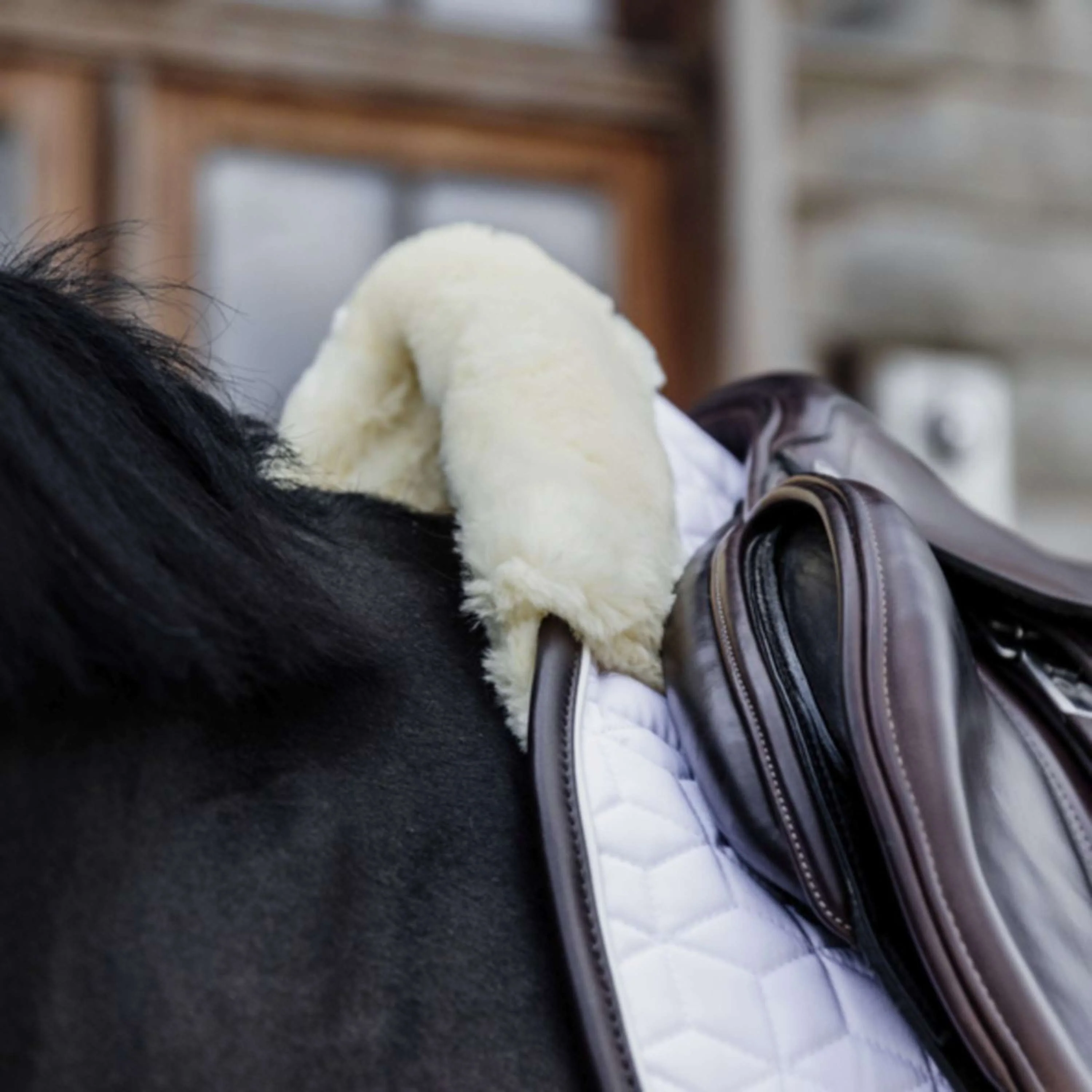 Kentucky Horsewear Sottosella Skin Friendly Saltando Bianco - Image 5
