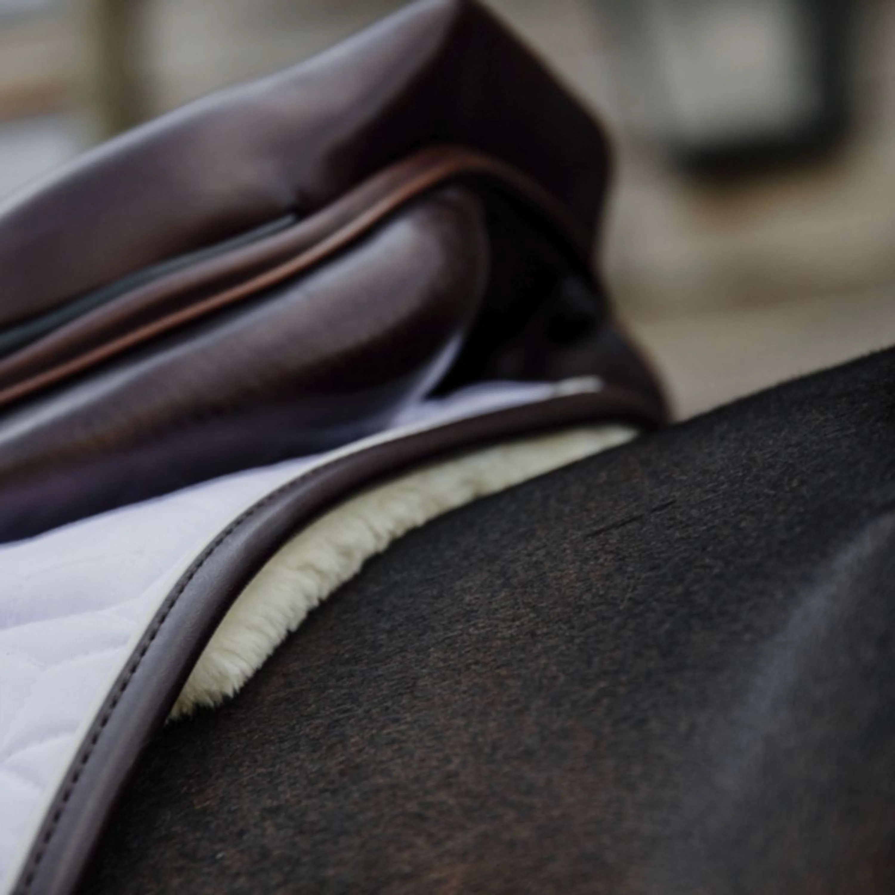 Kentucky Horsewear Sottosella Skin Friendly Saltando Bianco - Image 7