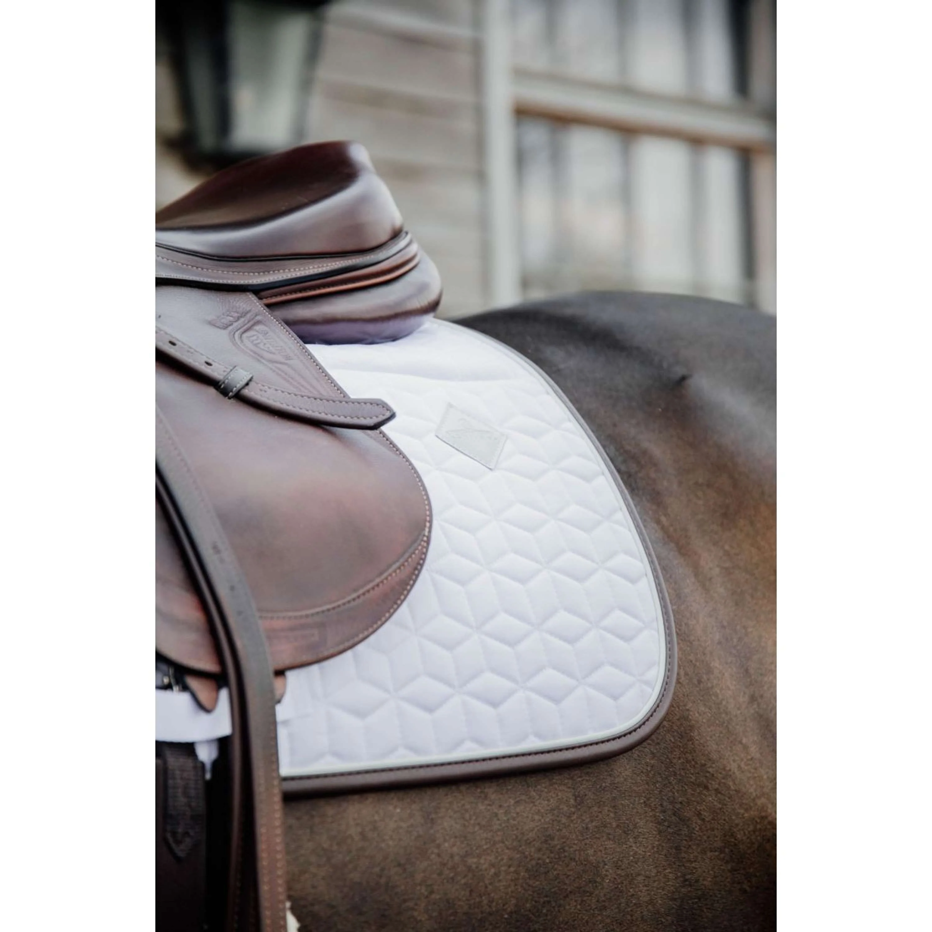 Kentucky Horsewear Sottosella Skin Friendly Saltando Bianco - Image 9