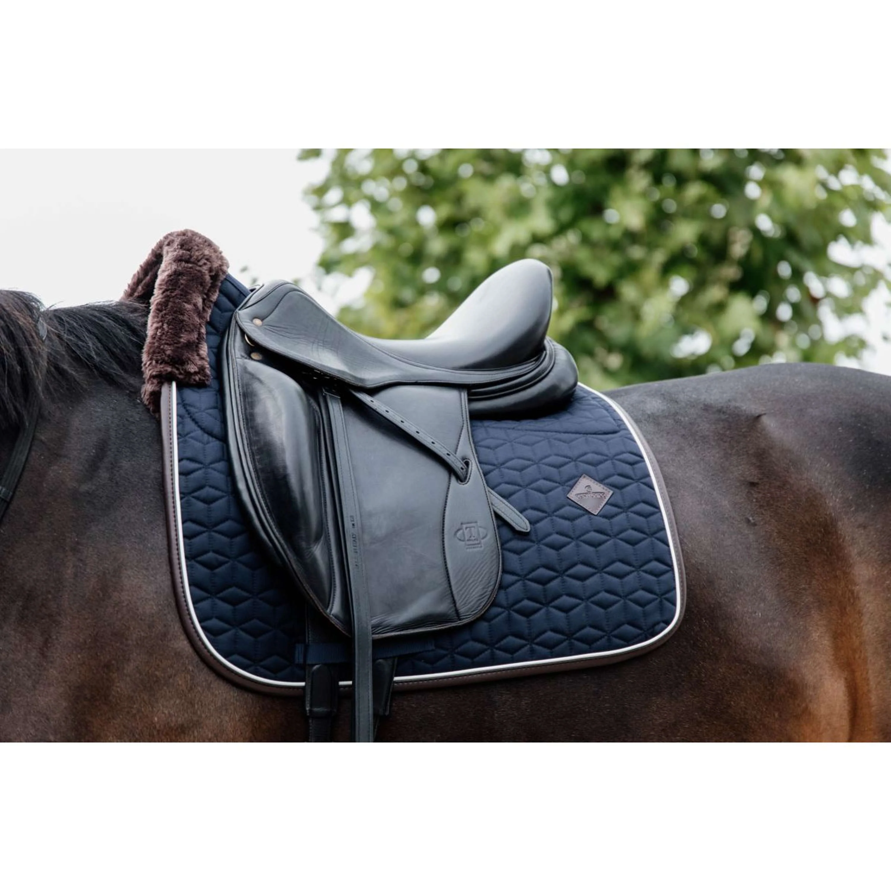 Kentucky Horsewear Sottosella Skin Friendly Dressage Navy - Image 2
