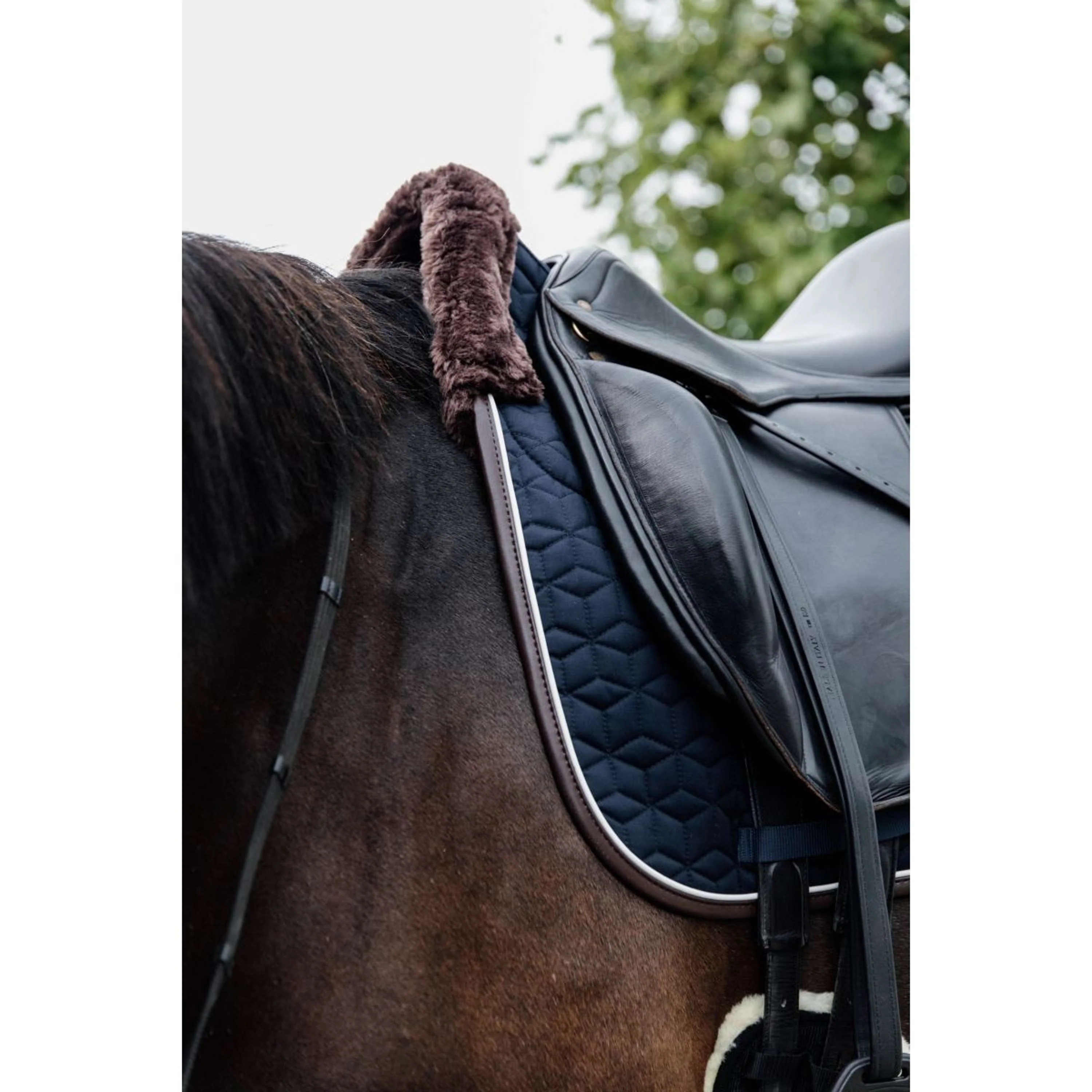 Kentucky Horsewear Sottosella Skin Friendly Dressage Navy - Image 4