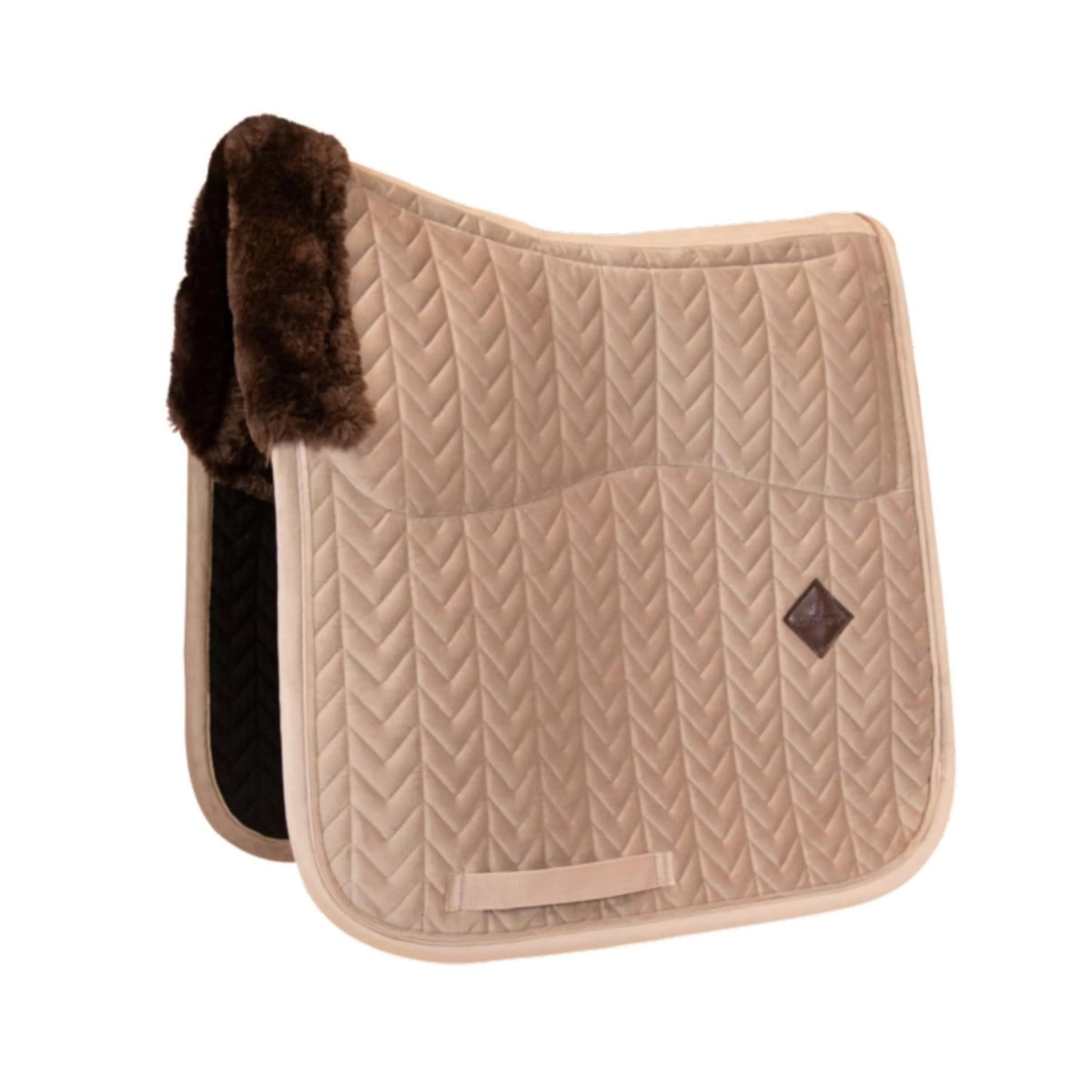 Kentucky Horsewear Sottosella Skin Friendly Velvet Beige - Image 5