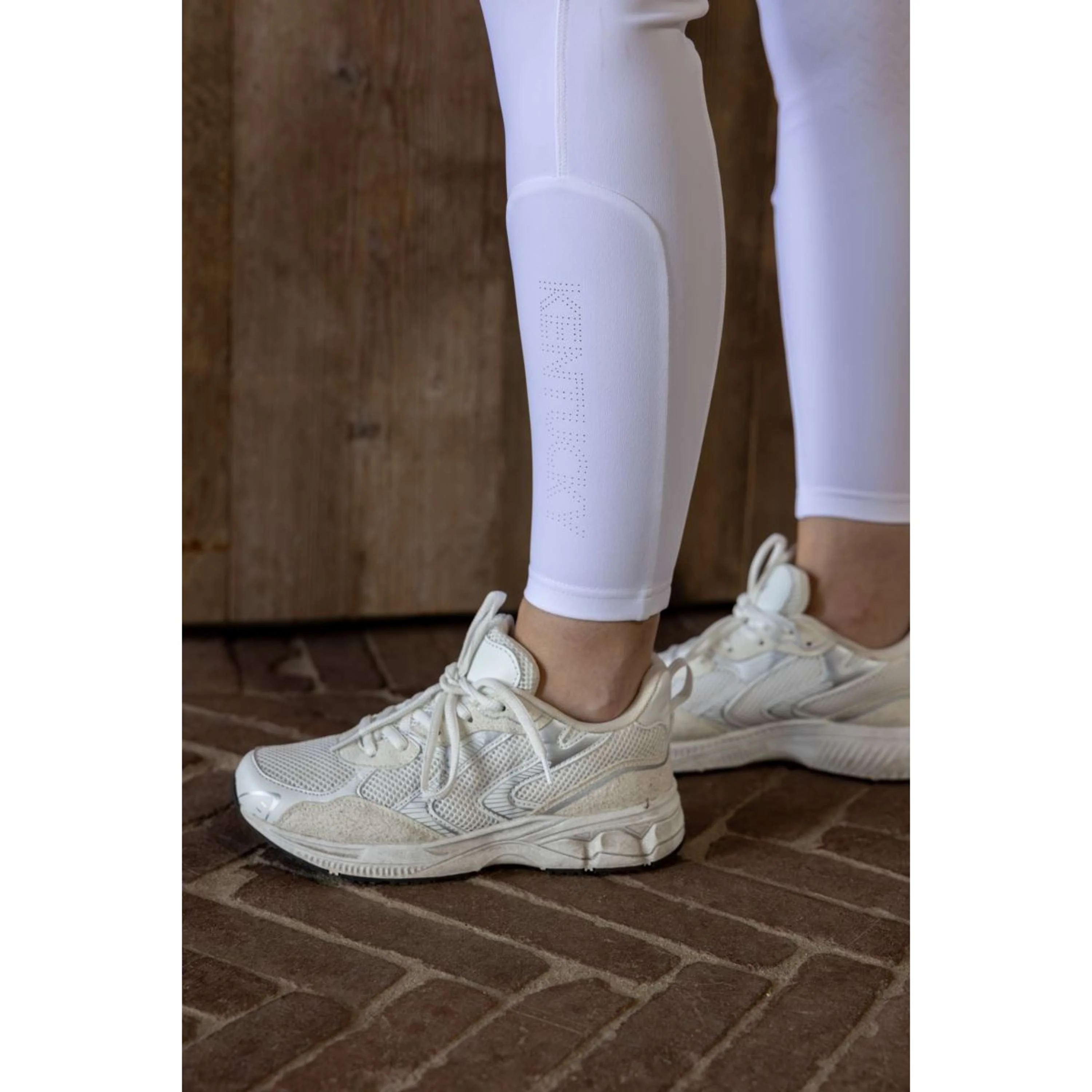 Kentucky Pantaloni da Equitazione Miami Knee Grip Donne Bianco - Image 5