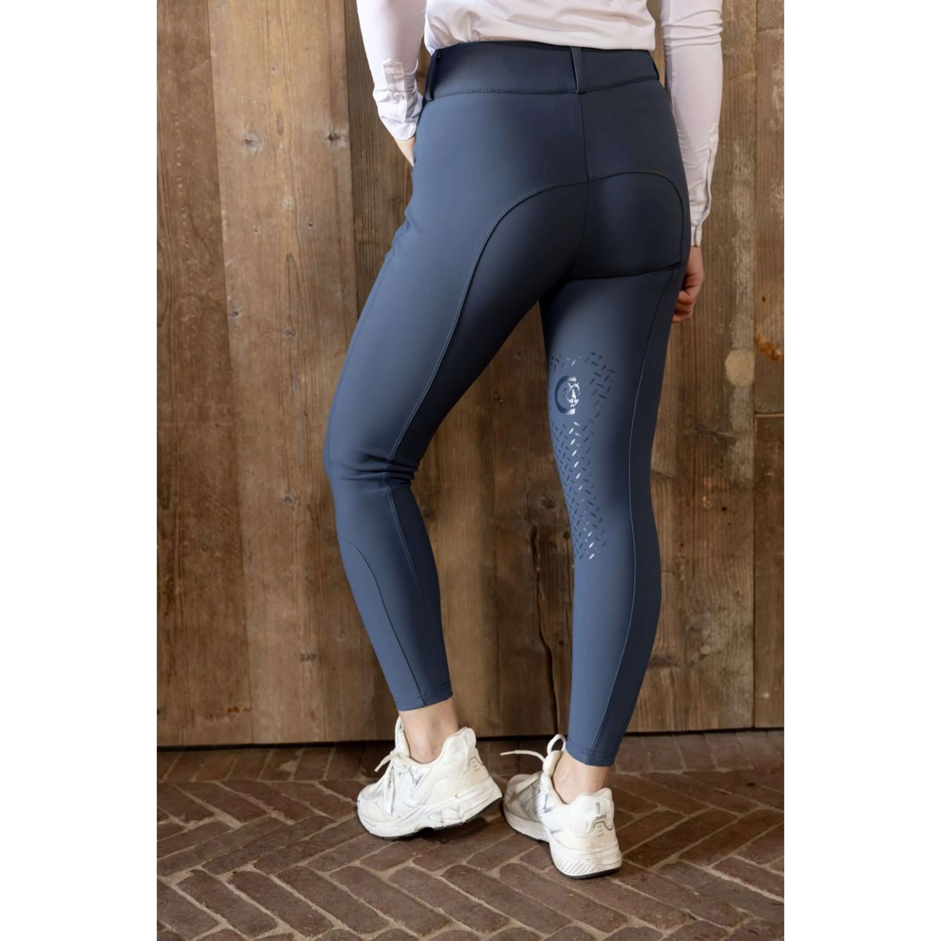 Kentucky Pantaloni da Equitazione Miami Knee Grip Donne Blu oceano - Image 3